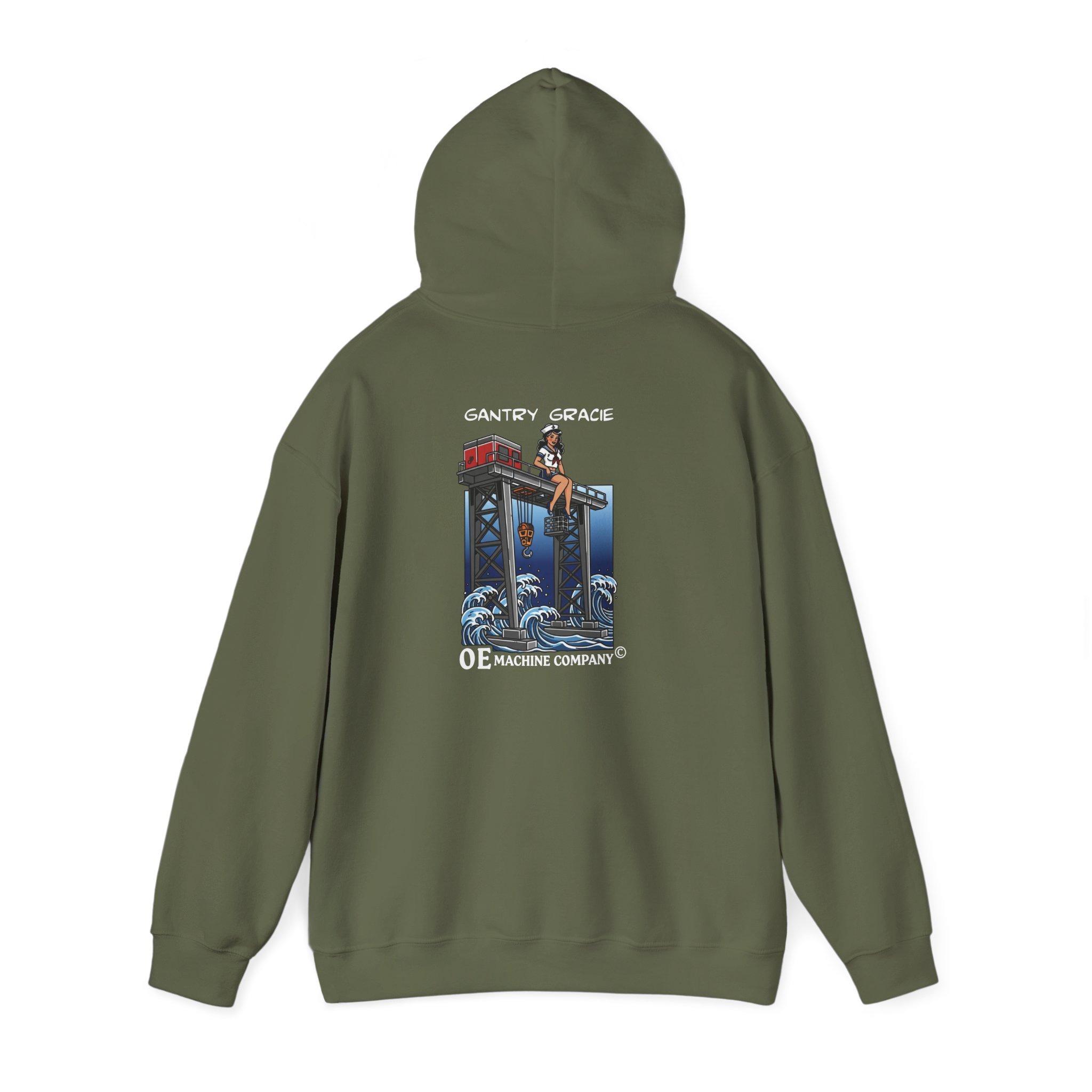 Gantry Gracie, OE Machine Co. Hoodie - Image 15