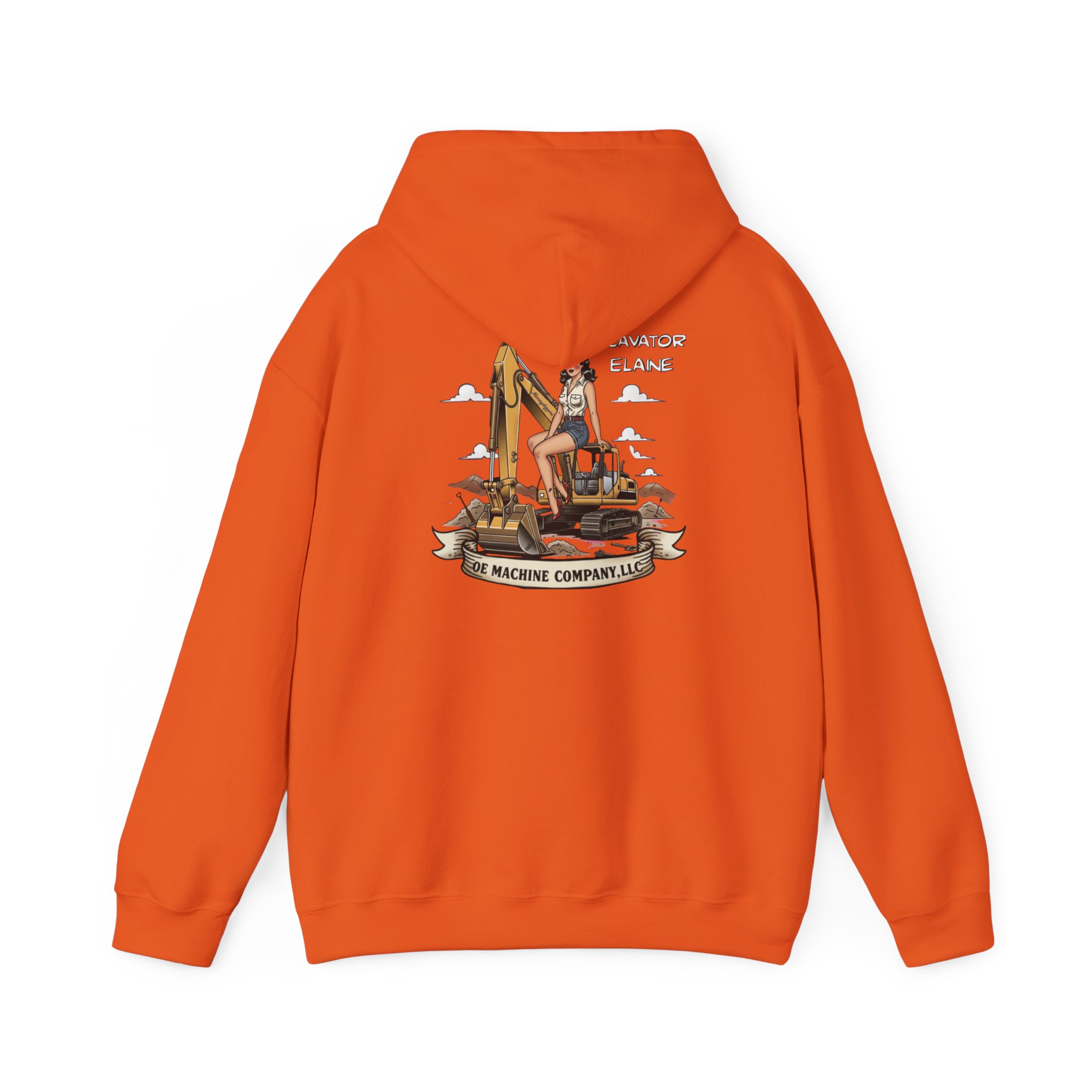 Excavator Elaine, OE Machine Co. Hoodie - Image 30