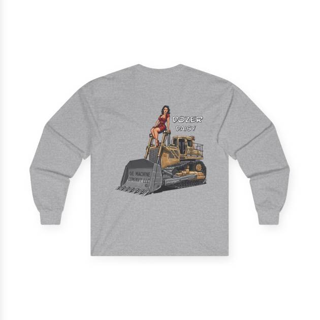 Dozer Daisy, OE Machine Co. Long Sleeve Tee
