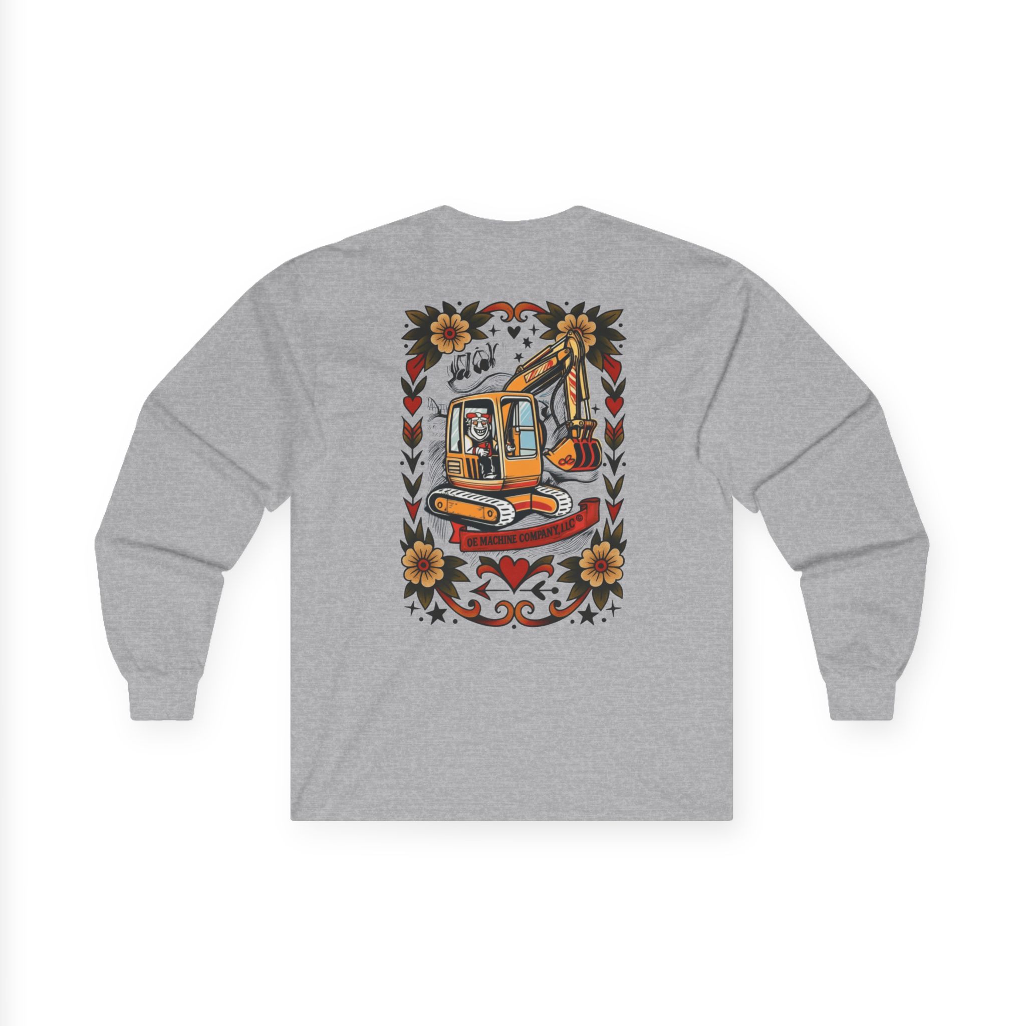 Our Buddy Bob, OE Machine Co. Long Sleeve Tee