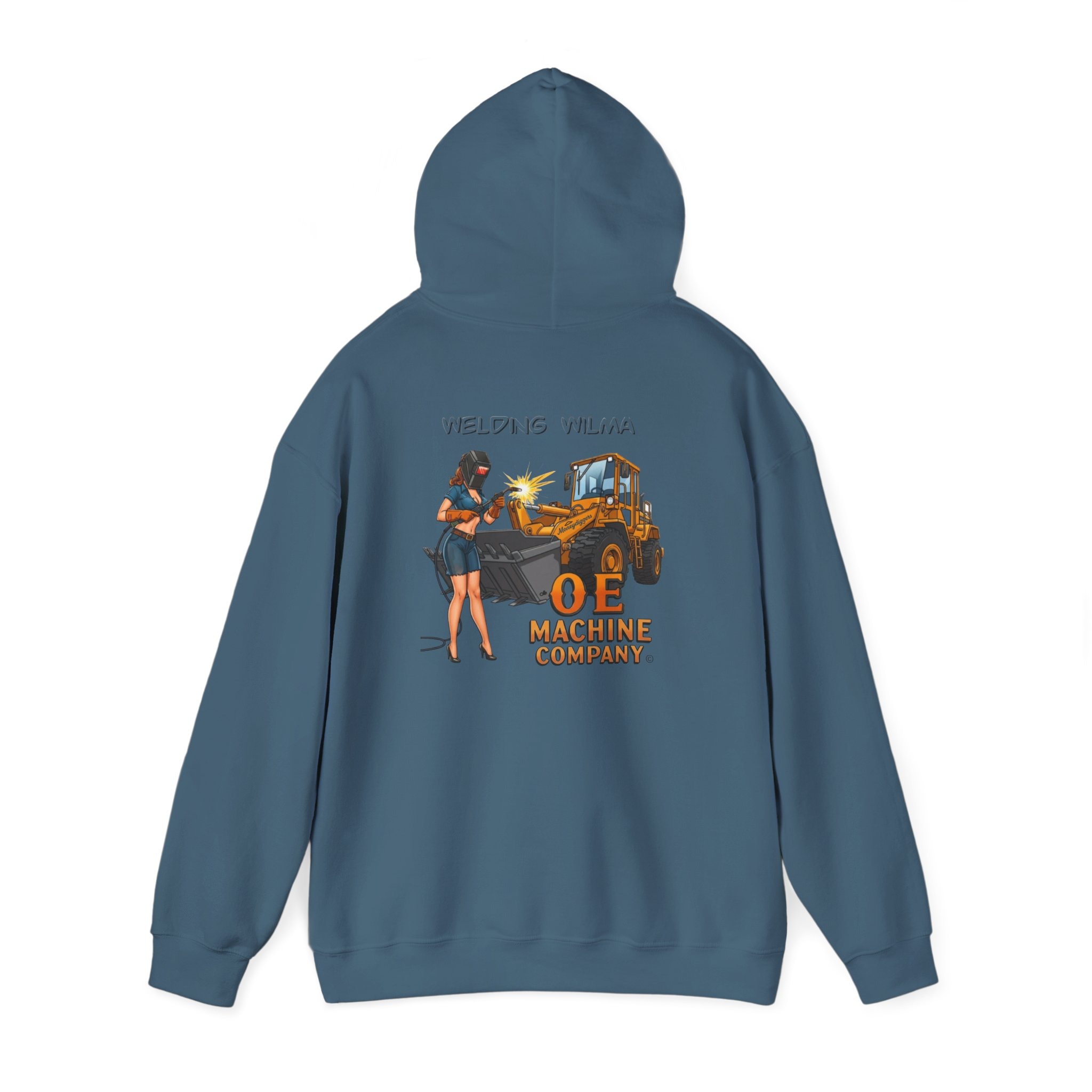 Welding Wilma, OE Machine Co. Hoodie - Image 35