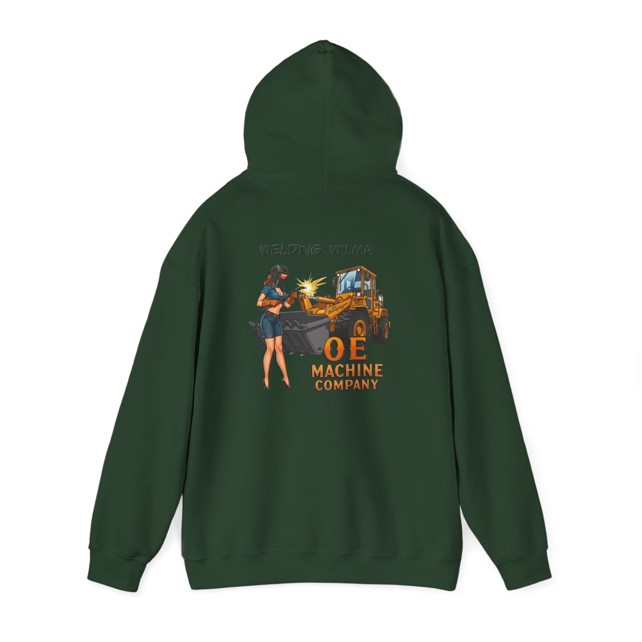 Welding Wilma, OE Machine Co. Hoodie - Image 23