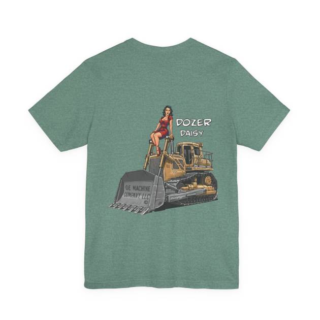 Dozer Daisy, OE Machine Co. Short Sleeve Tee