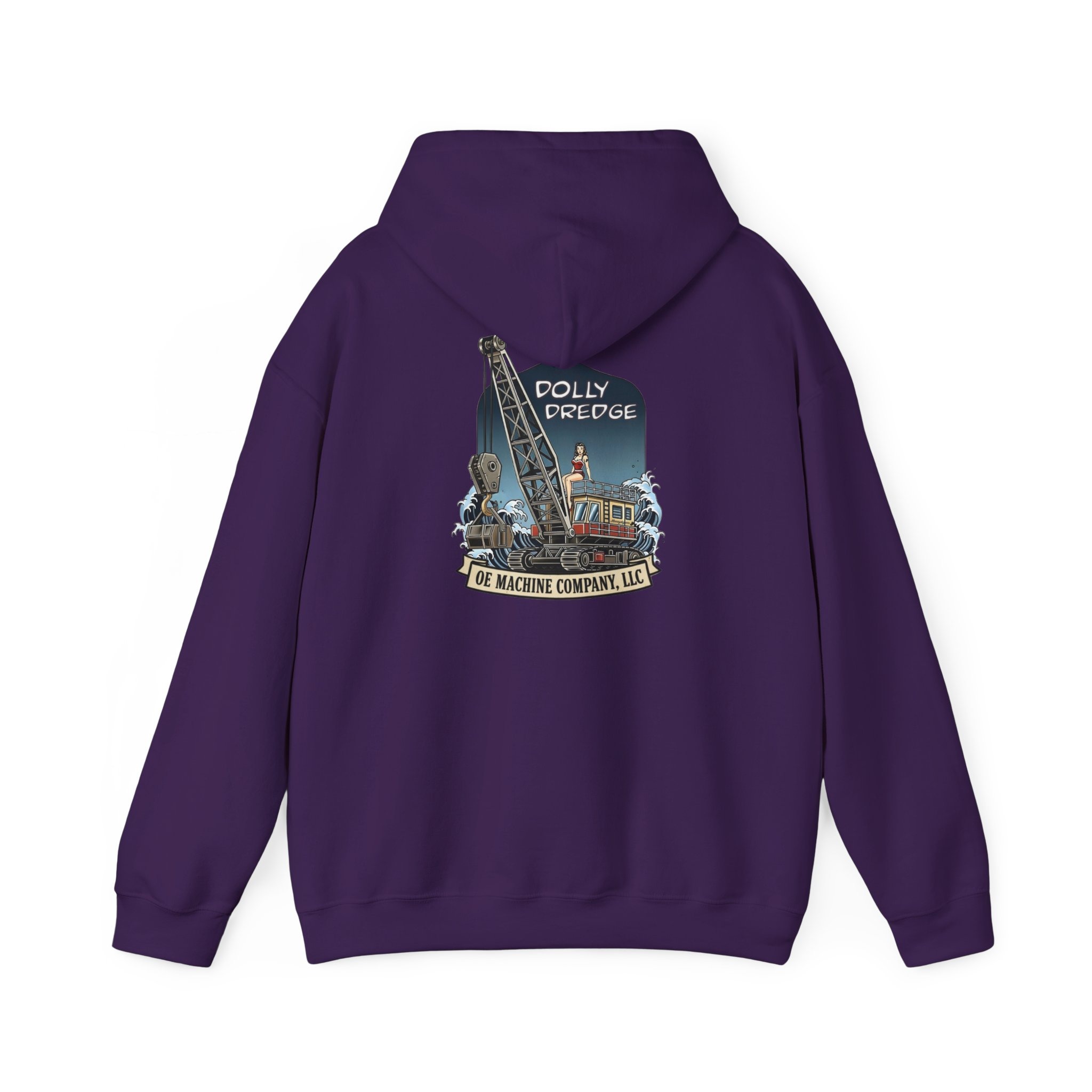 Dolly Dredge, OE Machine Co. Hoodie - Image 38