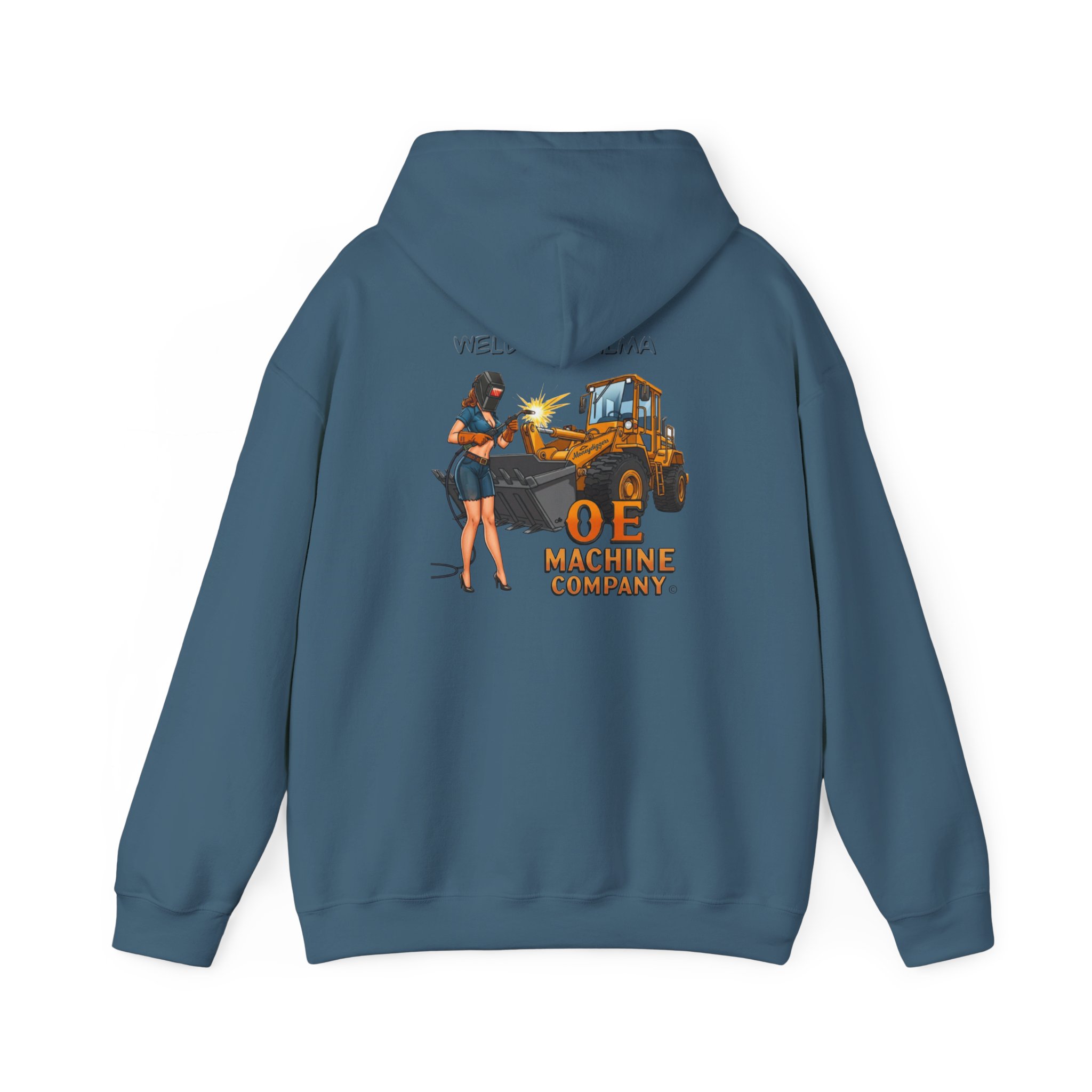 Welding Wilma, OE Machine Co. Hoodie - Image 34