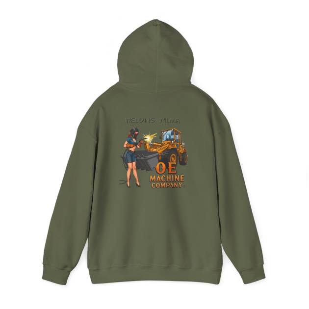 Welding Wilma, OE Machine Co. Hoodie