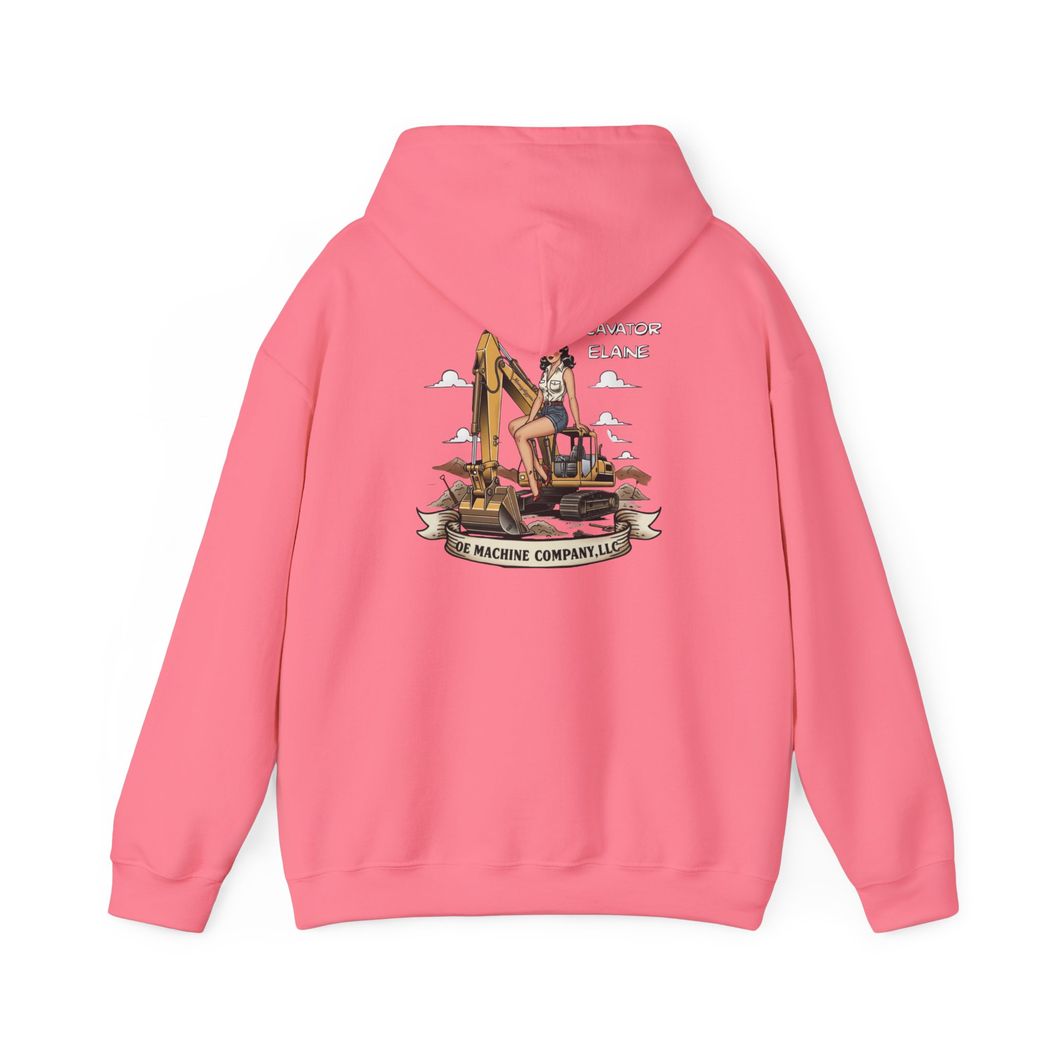 Excavator Elaine, OE Machine Co. Hoodie - Image 18