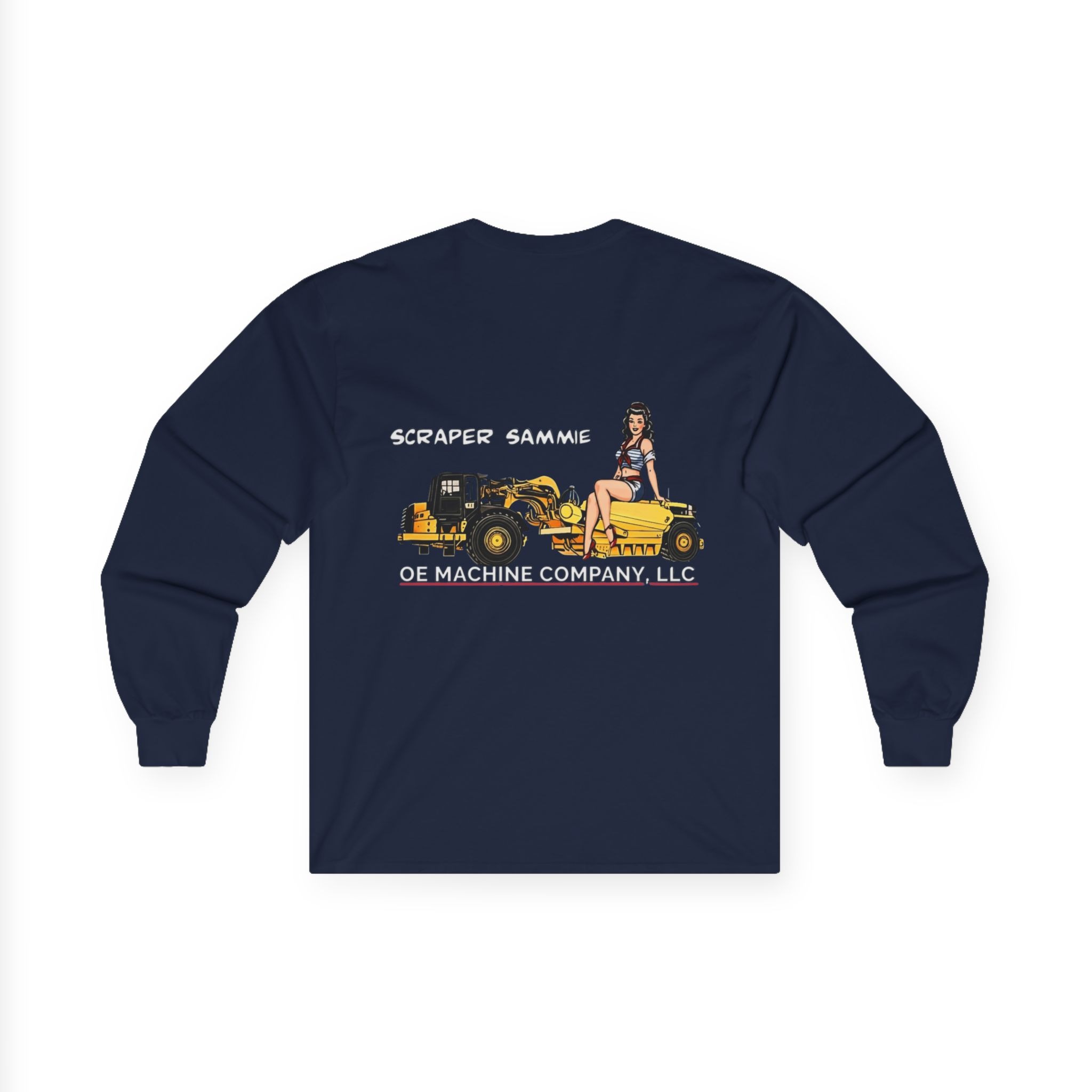 Scraper Sammie, OE Machine Co. Long Sleeve Shirt - Image 35