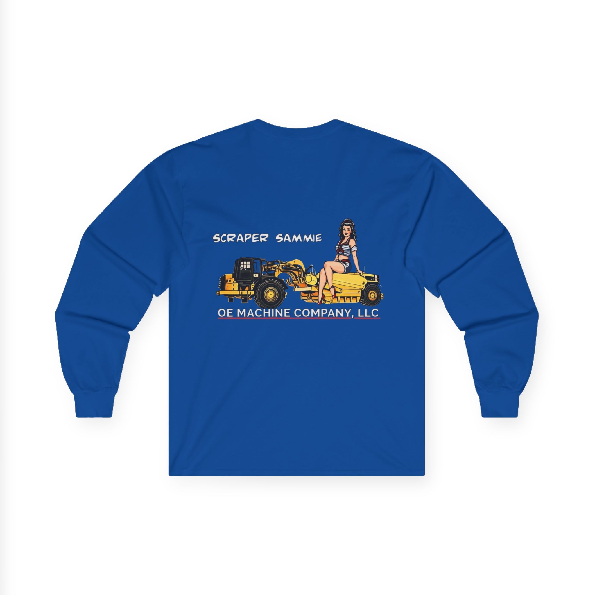 Scraper Sammie, OE Machine Co. Long Sleeve Shirt - Image 32