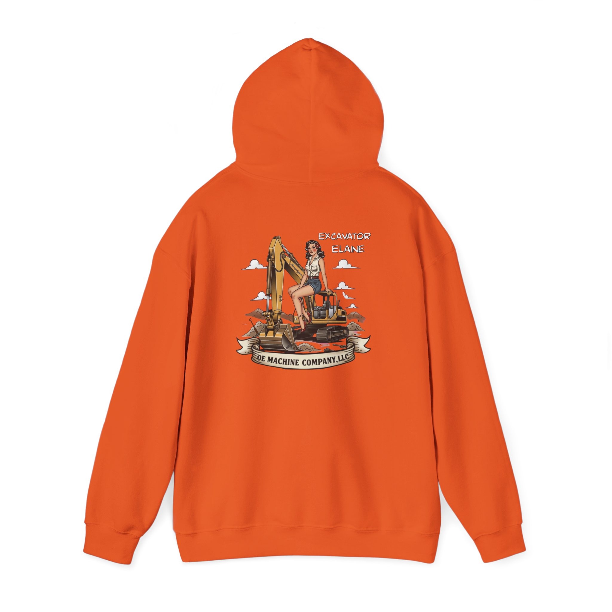 Excavator Elaine, OE Machine Co. Hoodie - Image 31