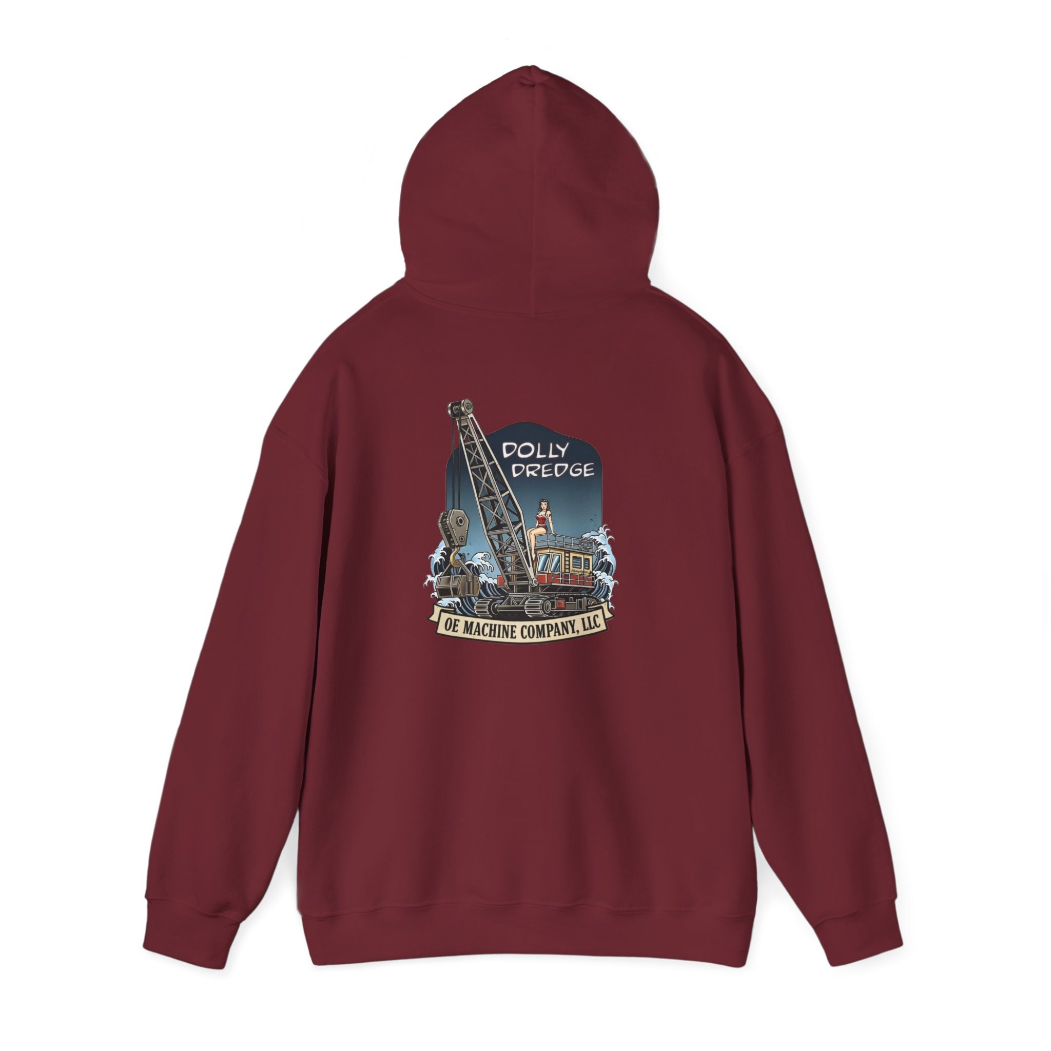 Dolly Dredge, OE Machine Co. Hoodie - Image 47