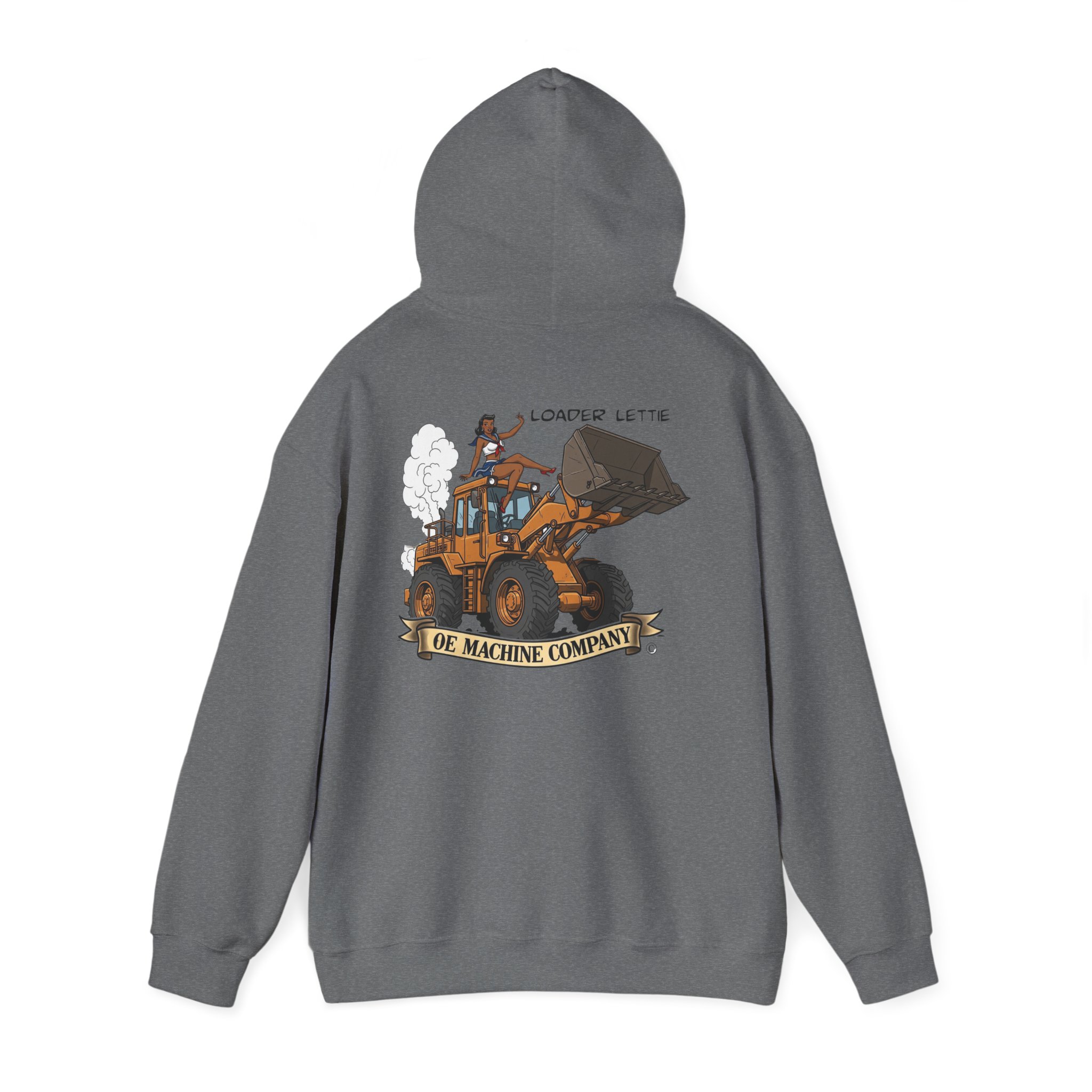 Loader Lettie, OE Machine Co. Hoodie - Image 19