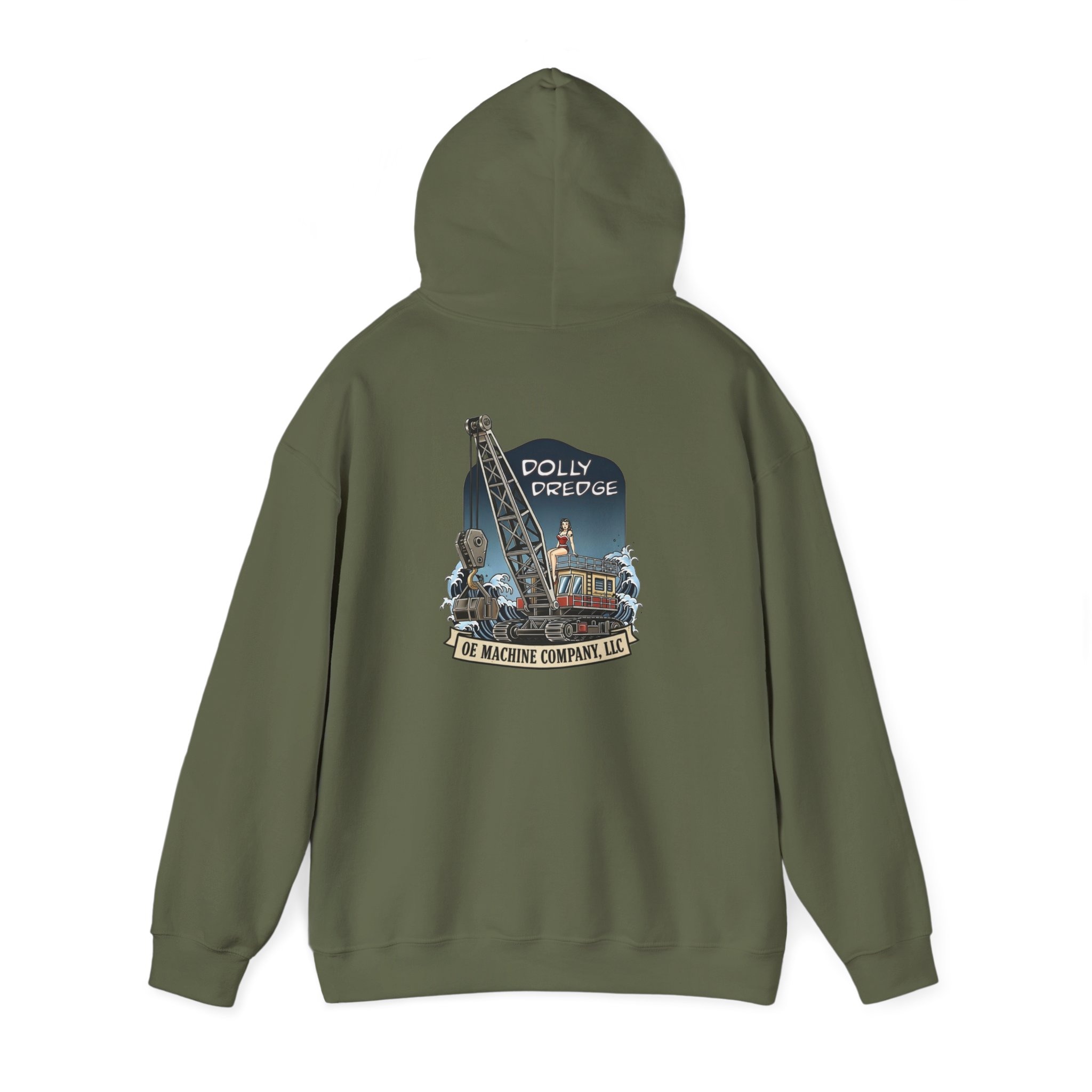 Dolly Dredge, OE Machine Co. Hoodie - Image 15