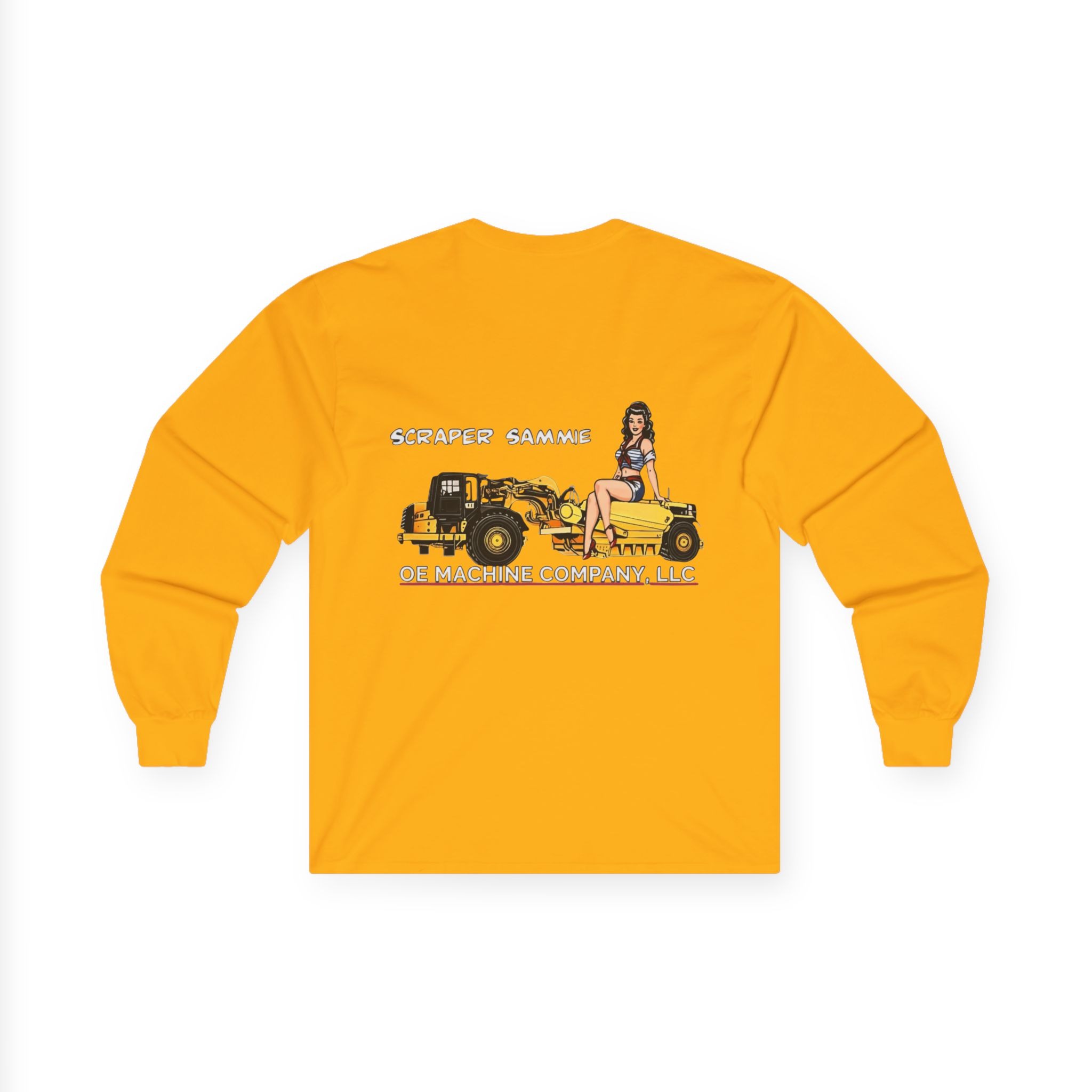 Scraper Sammie, OE Machine Co. Long Sleeve Shirt - Image 8