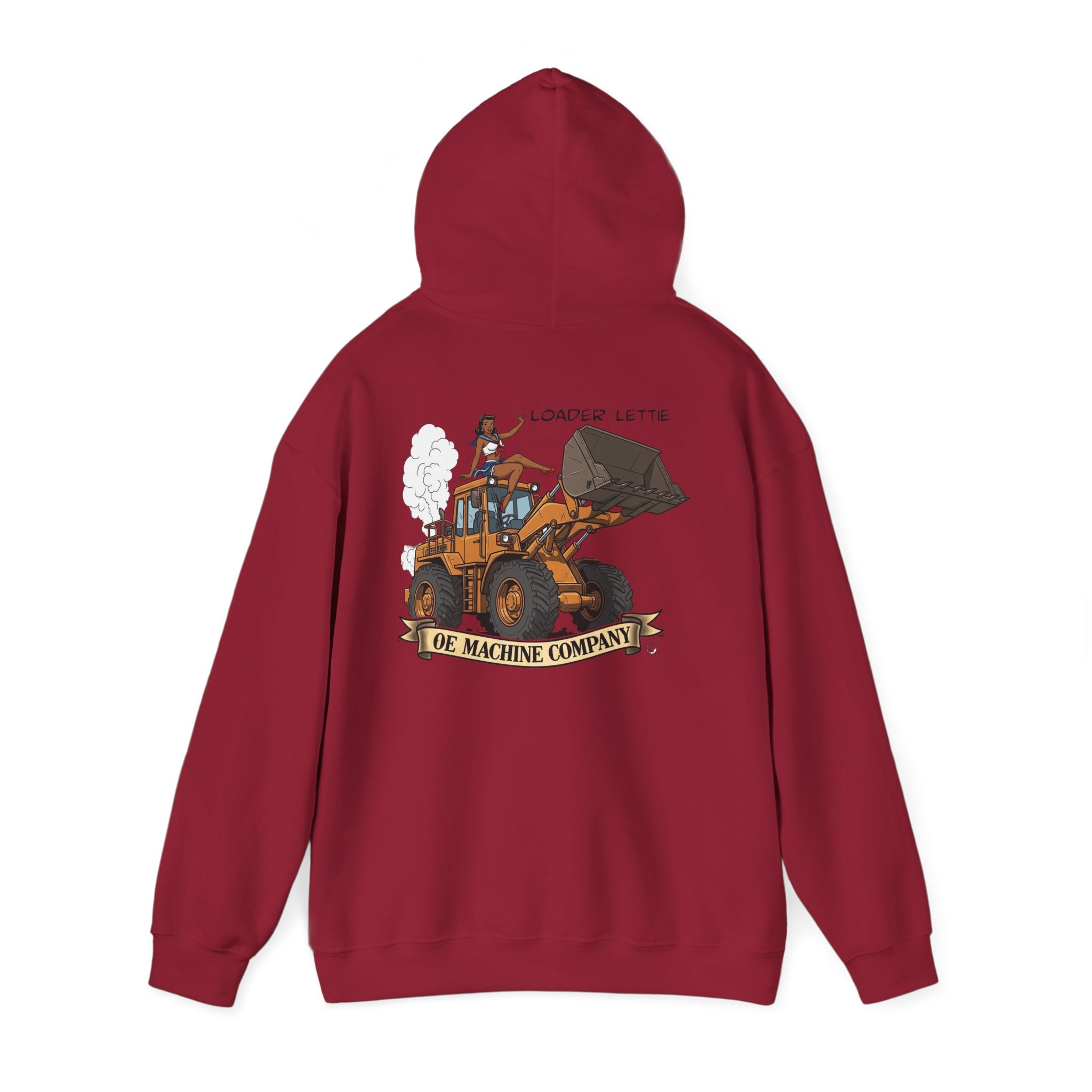 Loader Lettie, OE Machine Co. Hoodie - Image 39