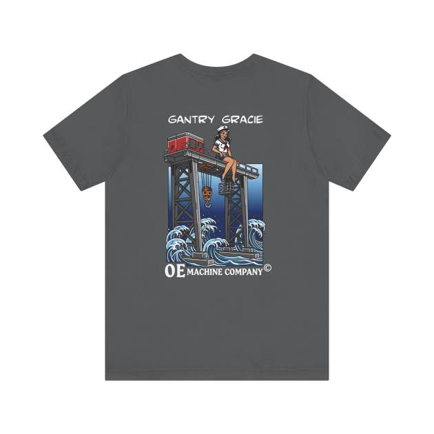 Gantry Gracie, OE Machine Co. Short Sleeve Tee
