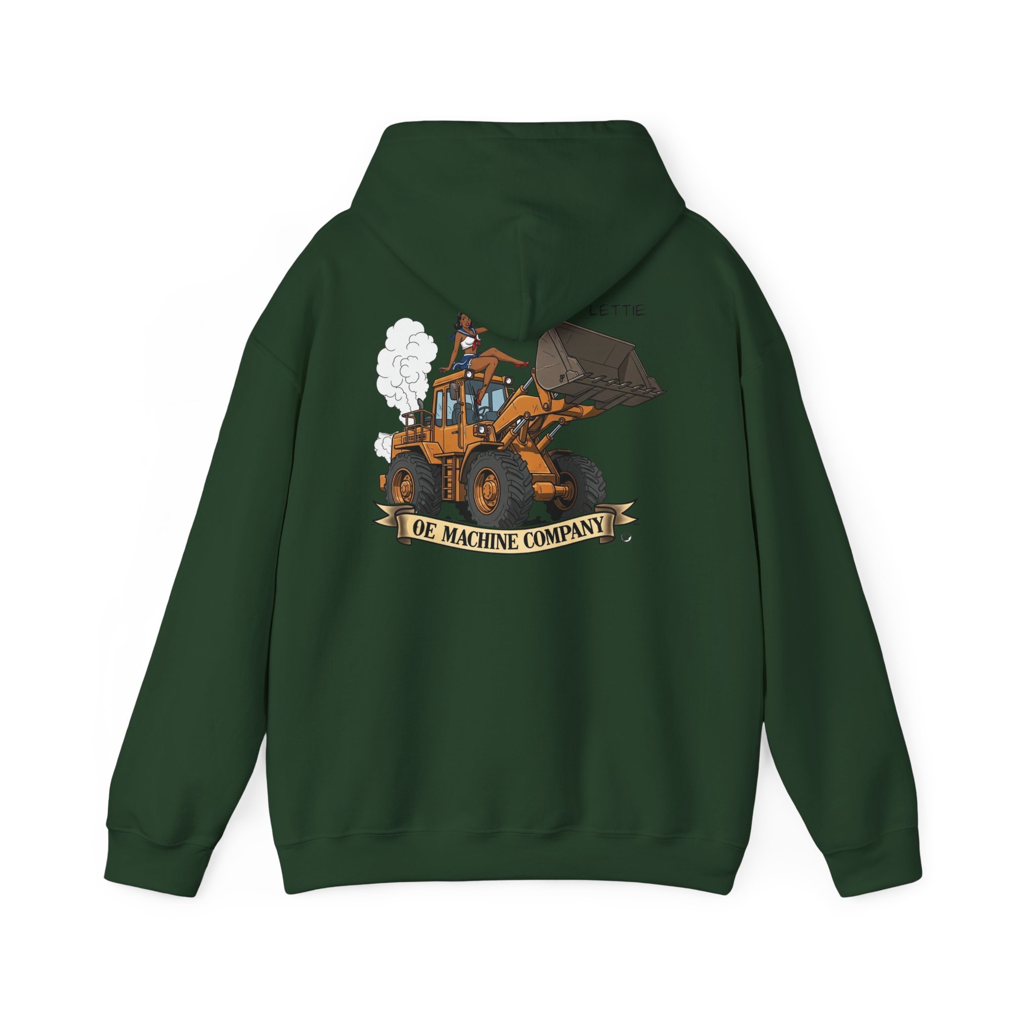 Loader Lettie, OE Machine Co. Hoodie - Image 14