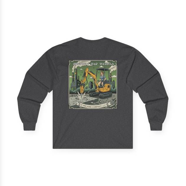 Breaker Bar Bambina, OE Machine Co. Long Sleeve Tee