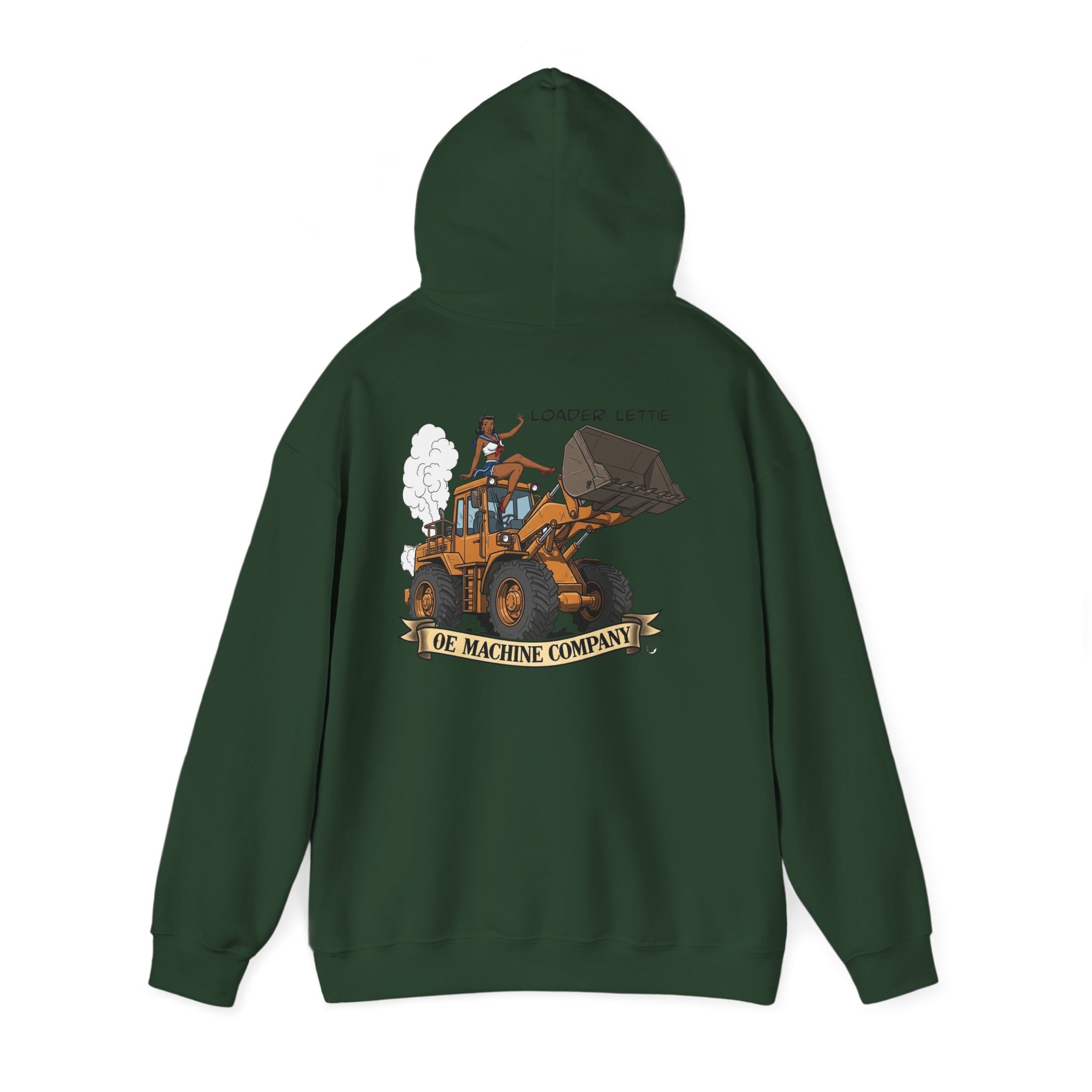 Loader Lettie, OE Machine Co. Hoodie - Image 15