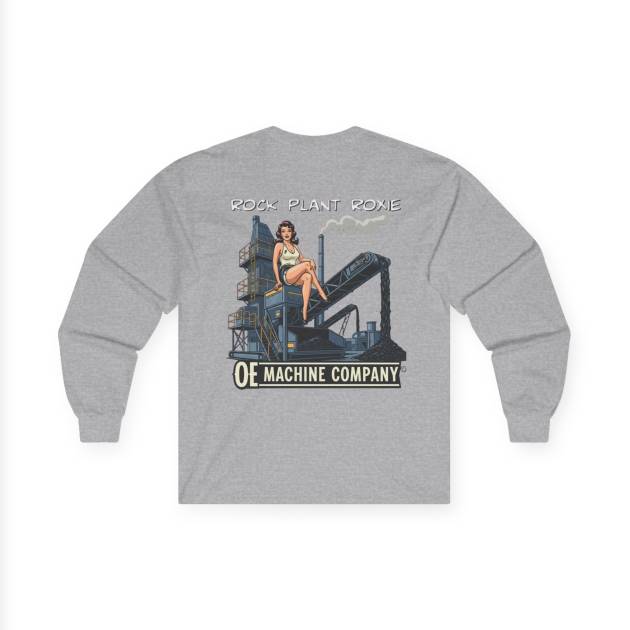 Rock Plant Roxie, OE Machine Co. Long Sleeve Tee