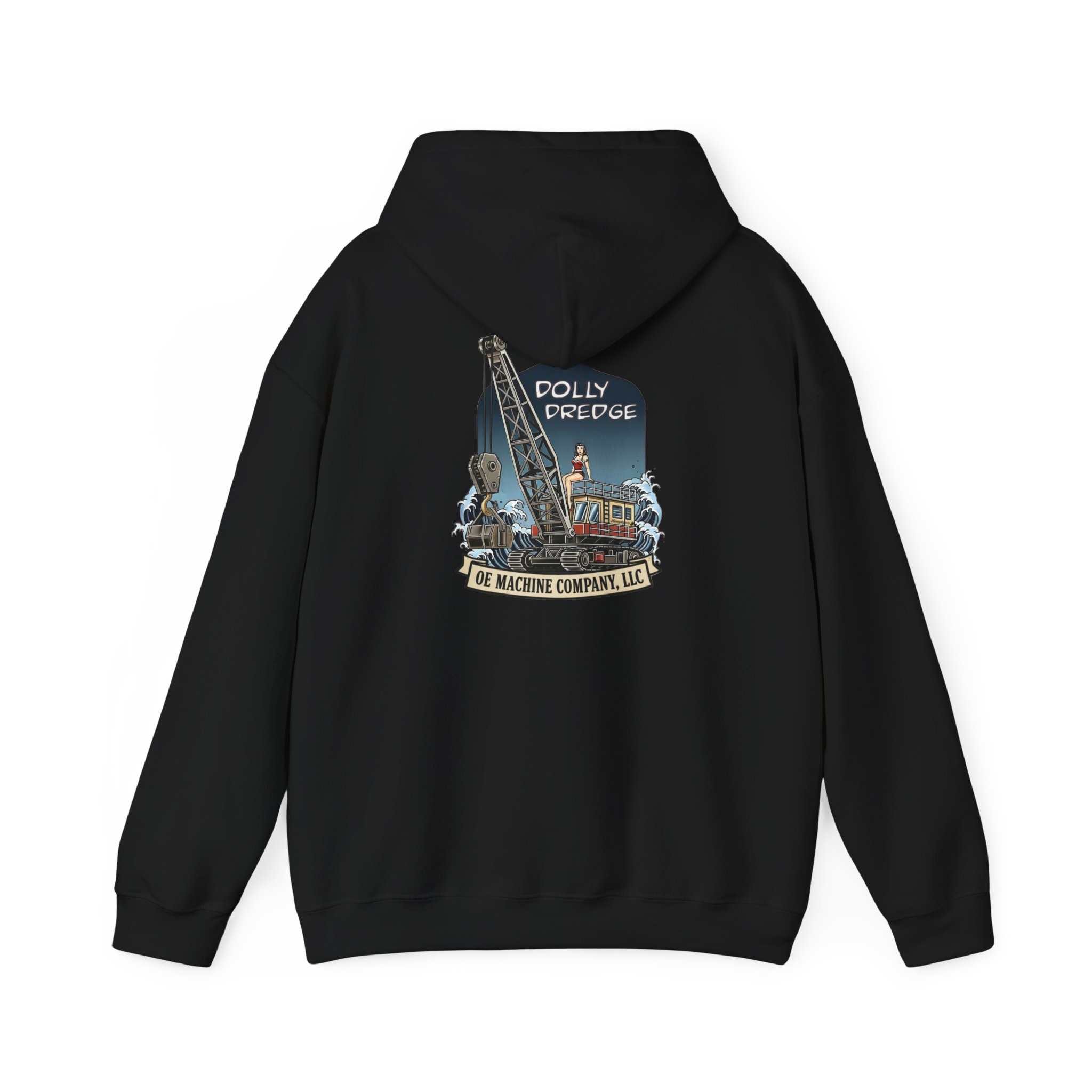 Dolly Dredge, OE Machine Co. Hoodie - Image 6