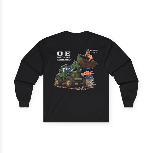 Loader Lucy, OE Machine Co. Long Sleeve Tee