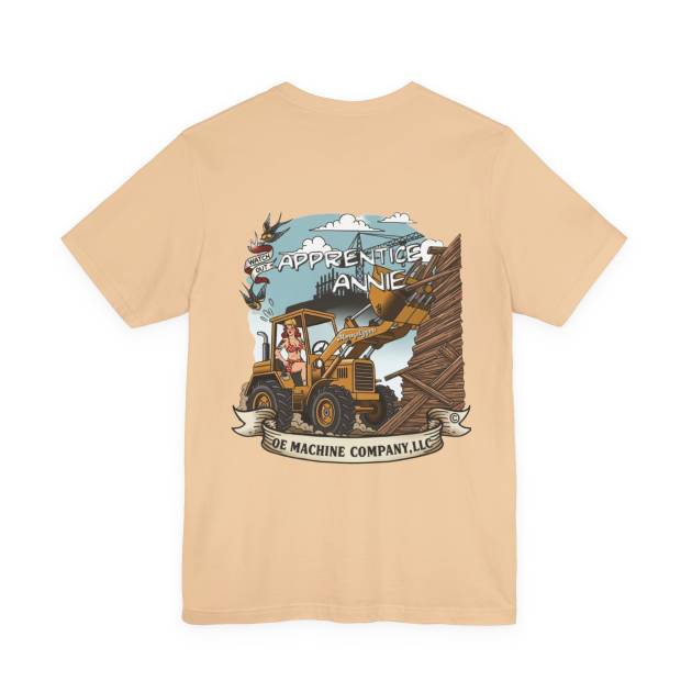 Apprentice Annie, OE Machine Co. Short Sleeve Tee