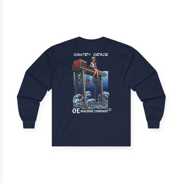 Gantry Gracie OE Machine Co. Long Sleeve Tee