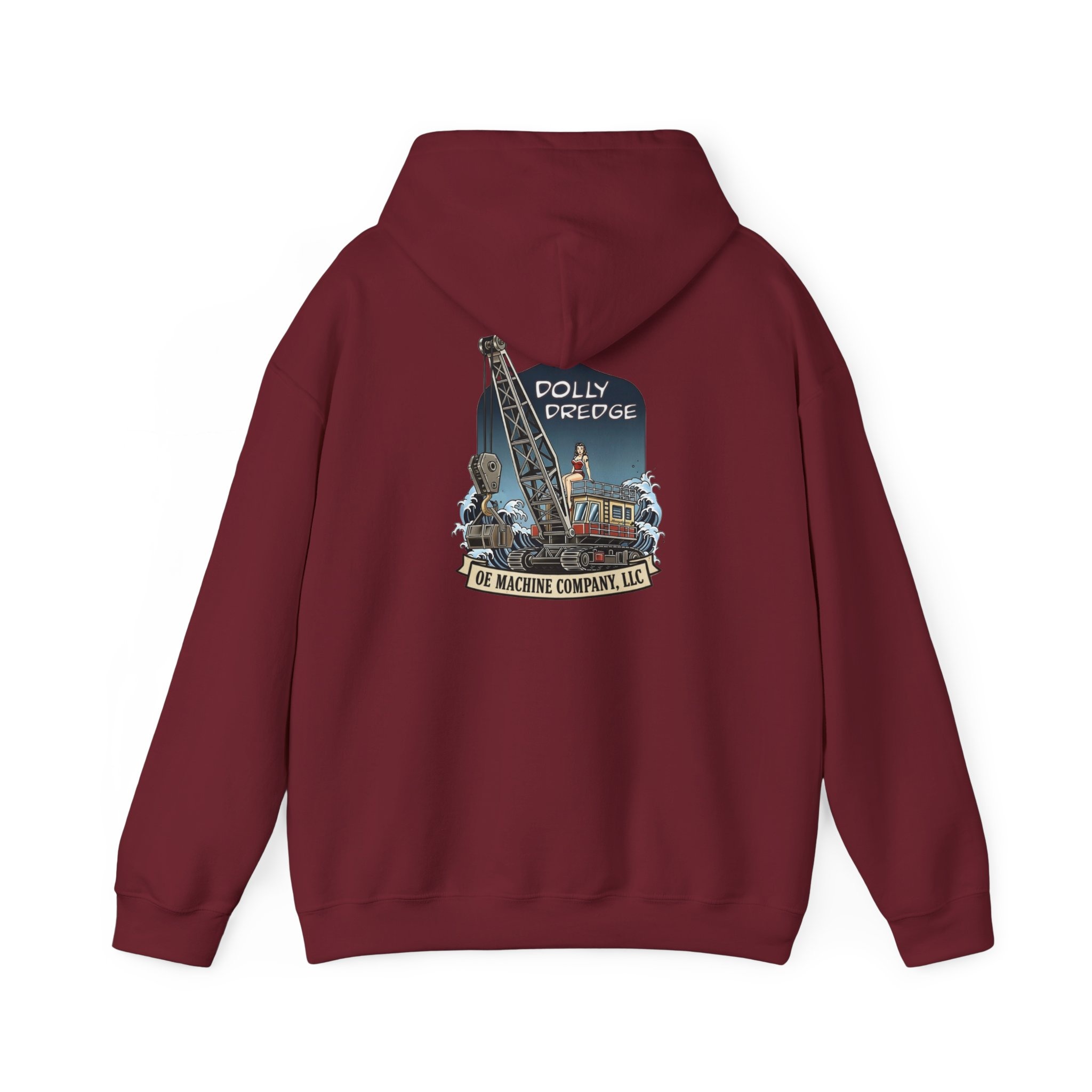 Dolly Dredge, OE Machine Co. Hoodie - Image 46