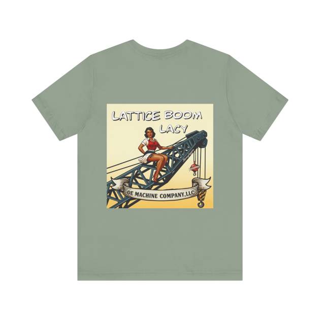 Lattice Boom Lacy, OE Machine Co. Short Sleeve Tee