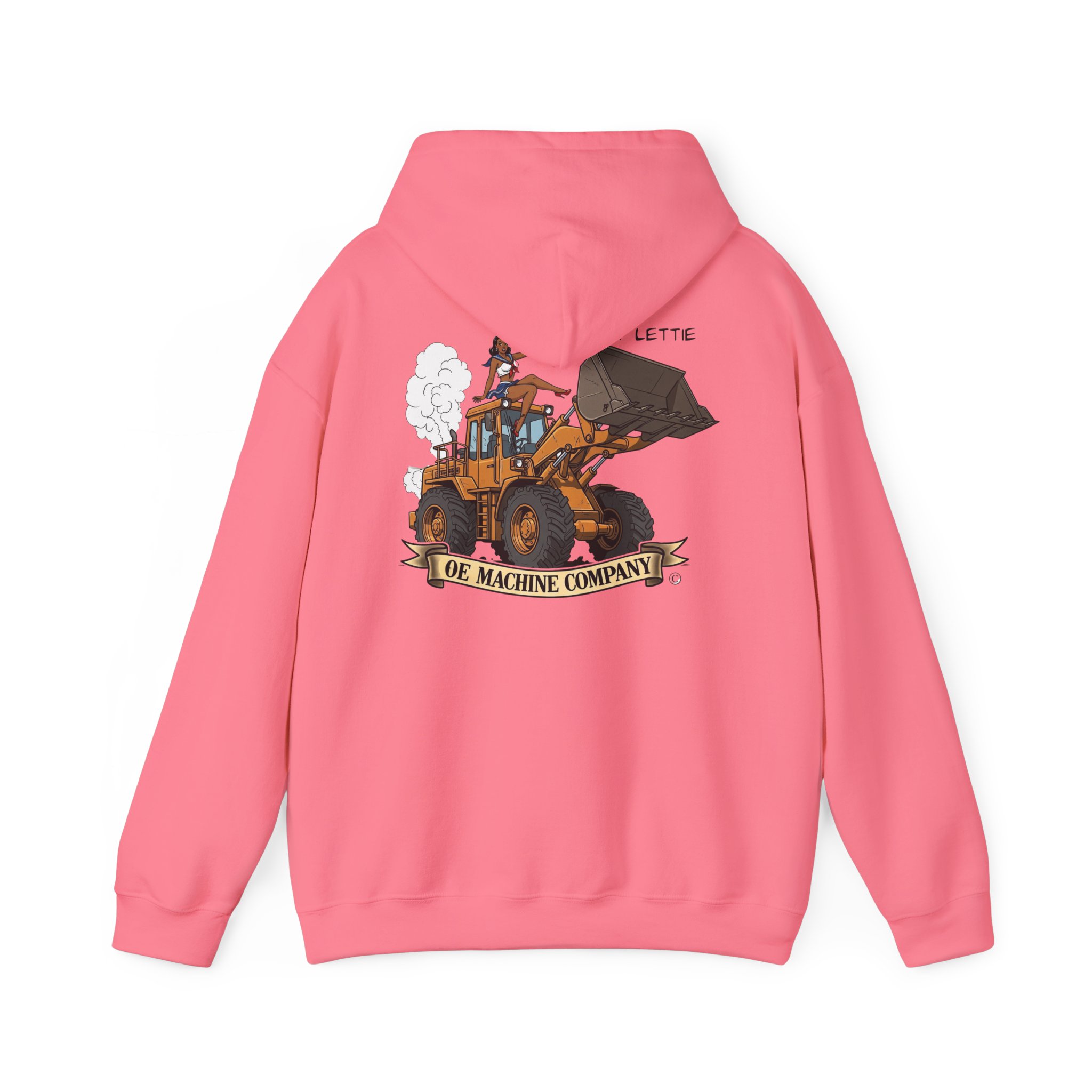 Loader Lettie, OE Machine Co. Hoodie - Image 34