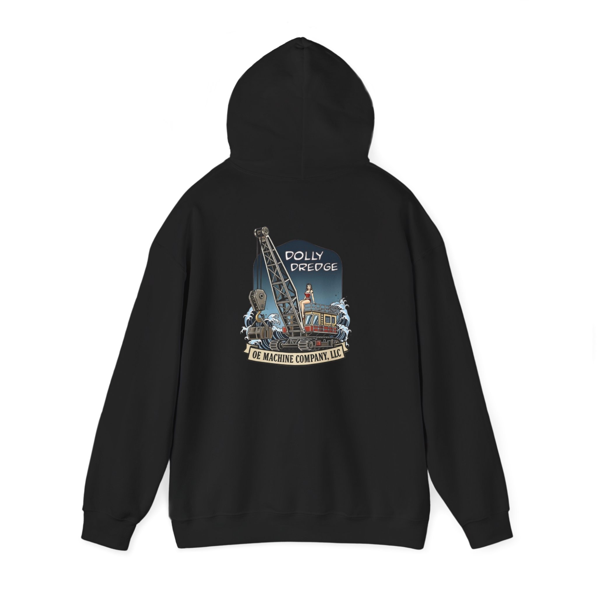 Dolly Dredge, OE Machine Co. Hoodie - Image 7