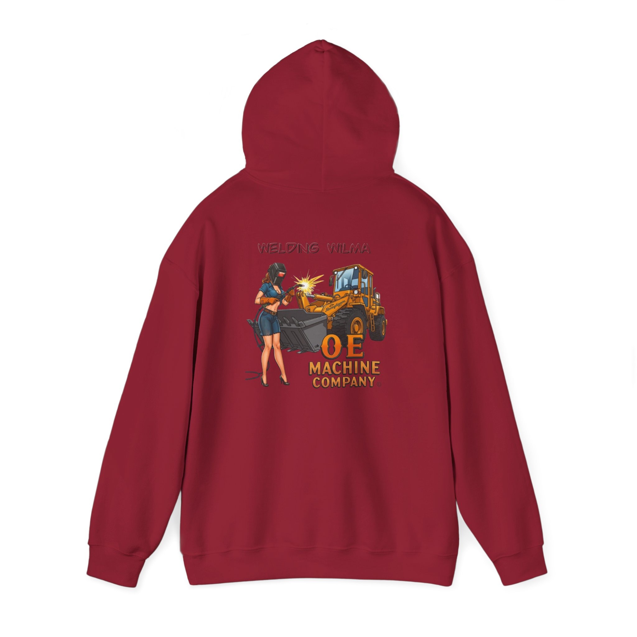 Welding Wilma, OE Machine Co. Hoodie - Image 51