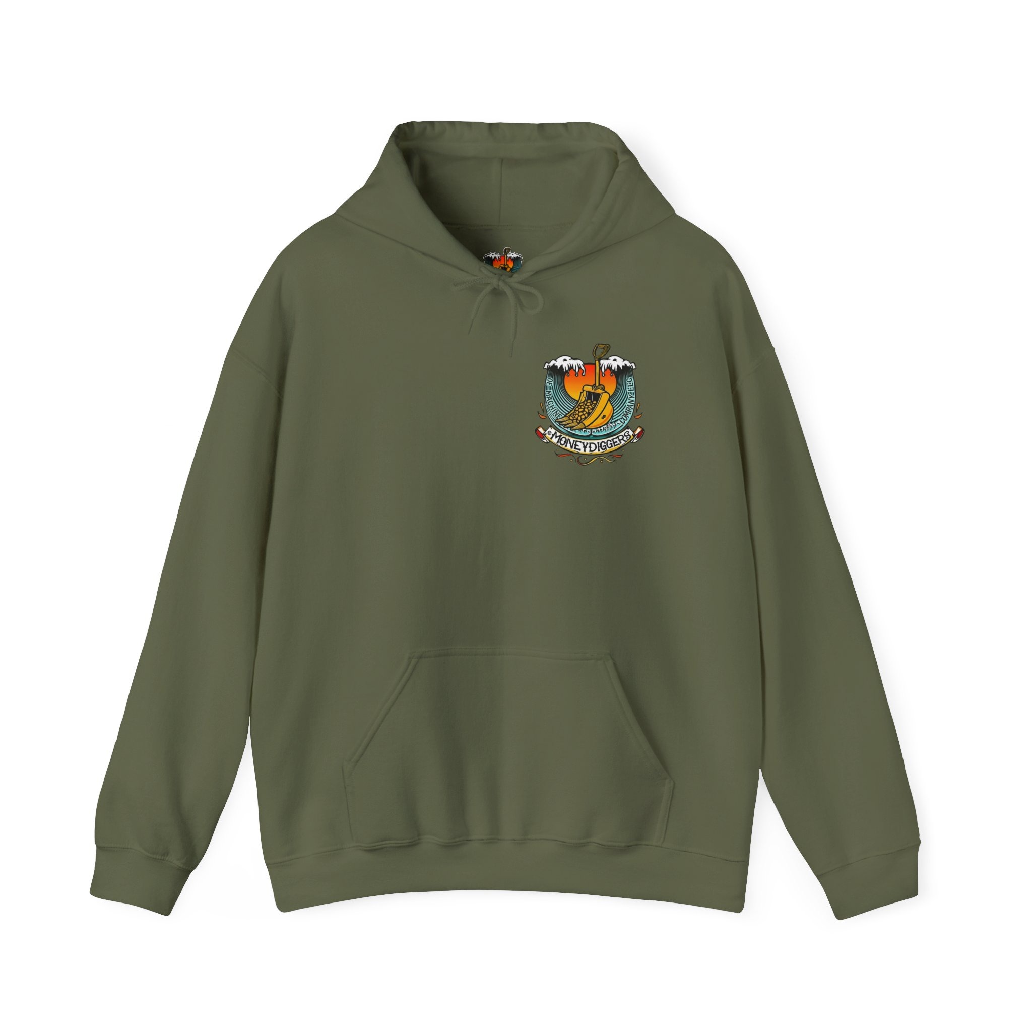 Excavator Elaine, OE Machine Co. Hoodie - Image 13