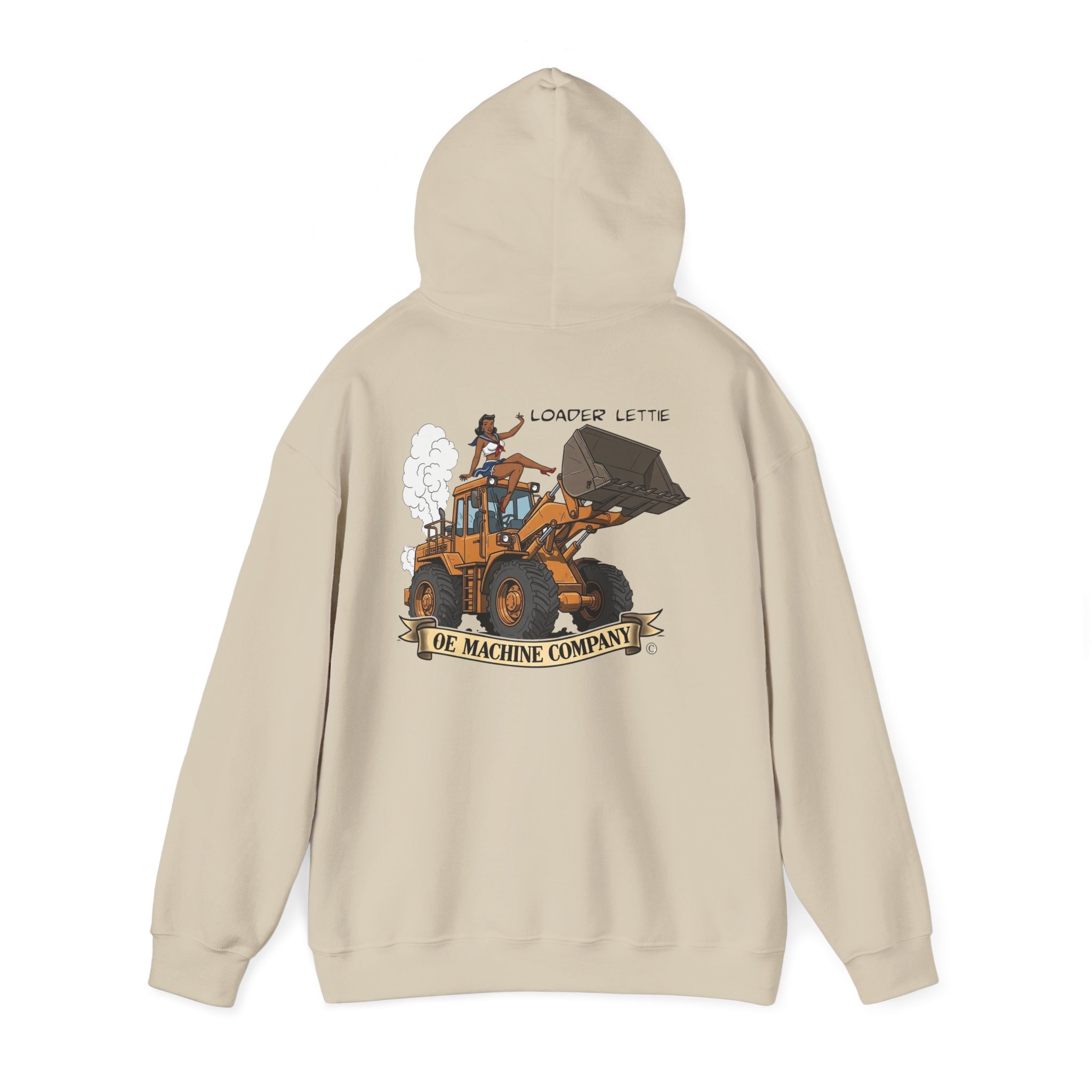 Loader Lettie, OE Machine Co. Hoodie - Image 7