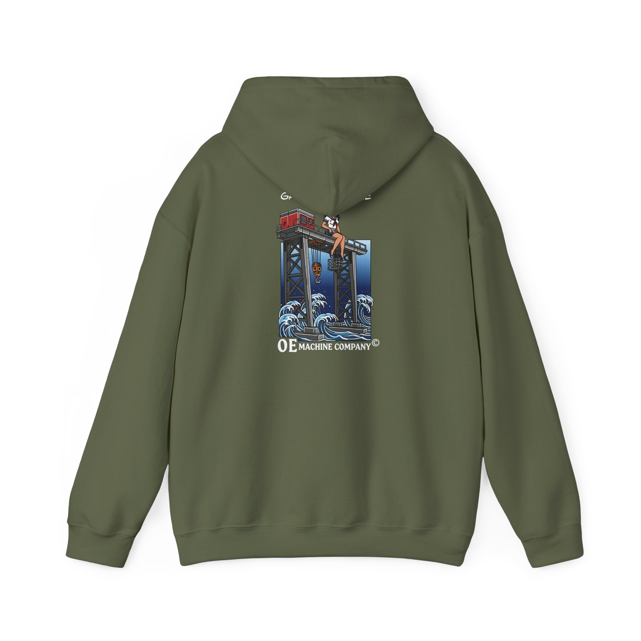 Gantry Gracie, OE Machine Co. Hoodie - Image 14