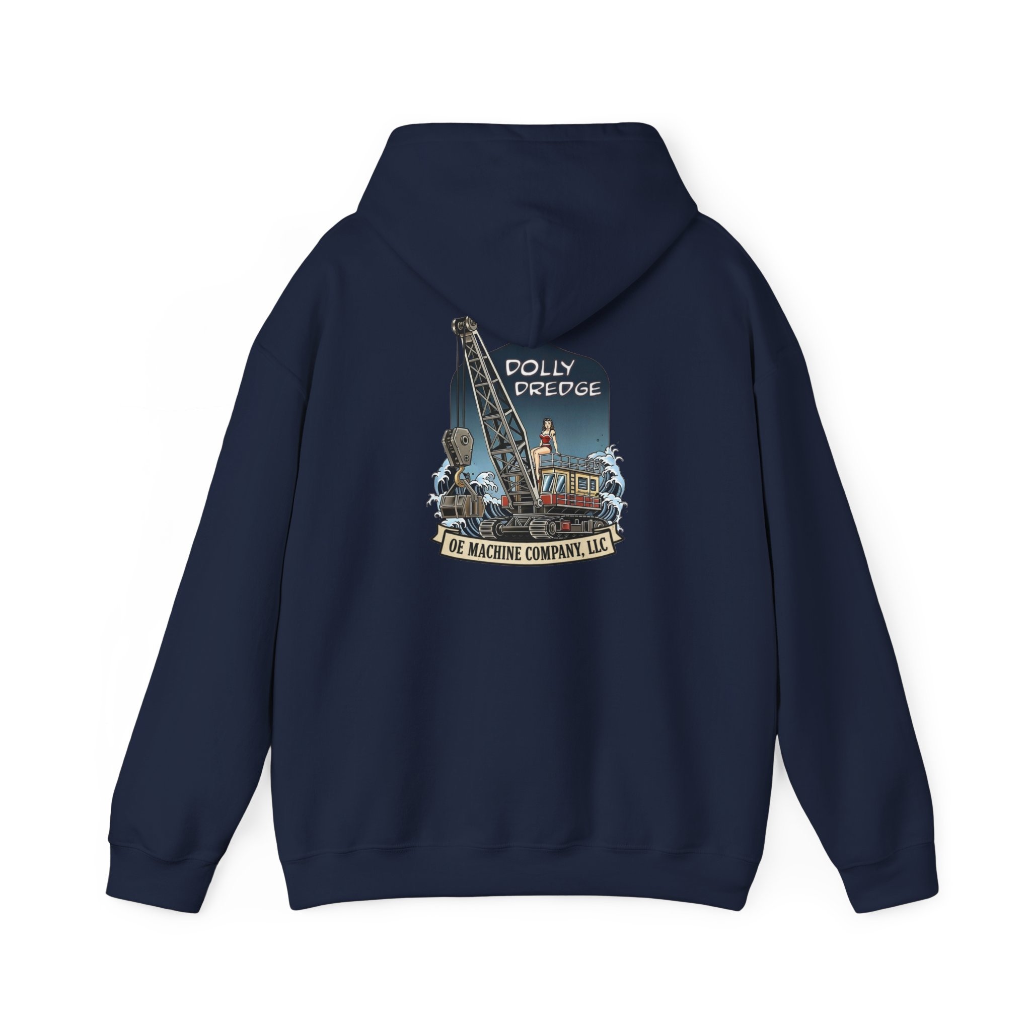 Dolly Dredge, OE Machine Co. Hoodie - Image 3