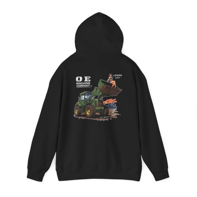Loader Lucy, OE Machine Co. Hoodie