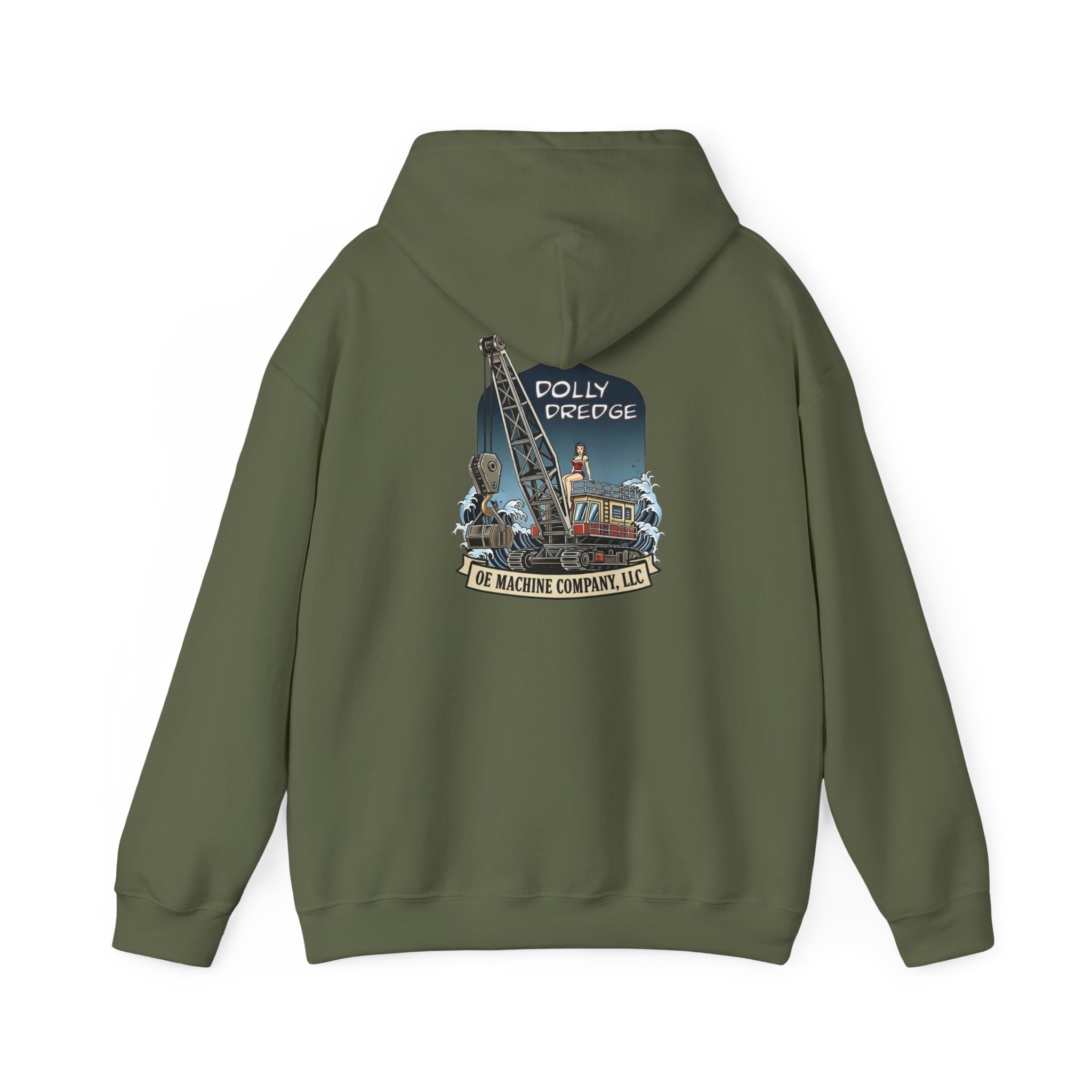 Dolly Dredge, OE Machine Co. Hoodie - Image 14