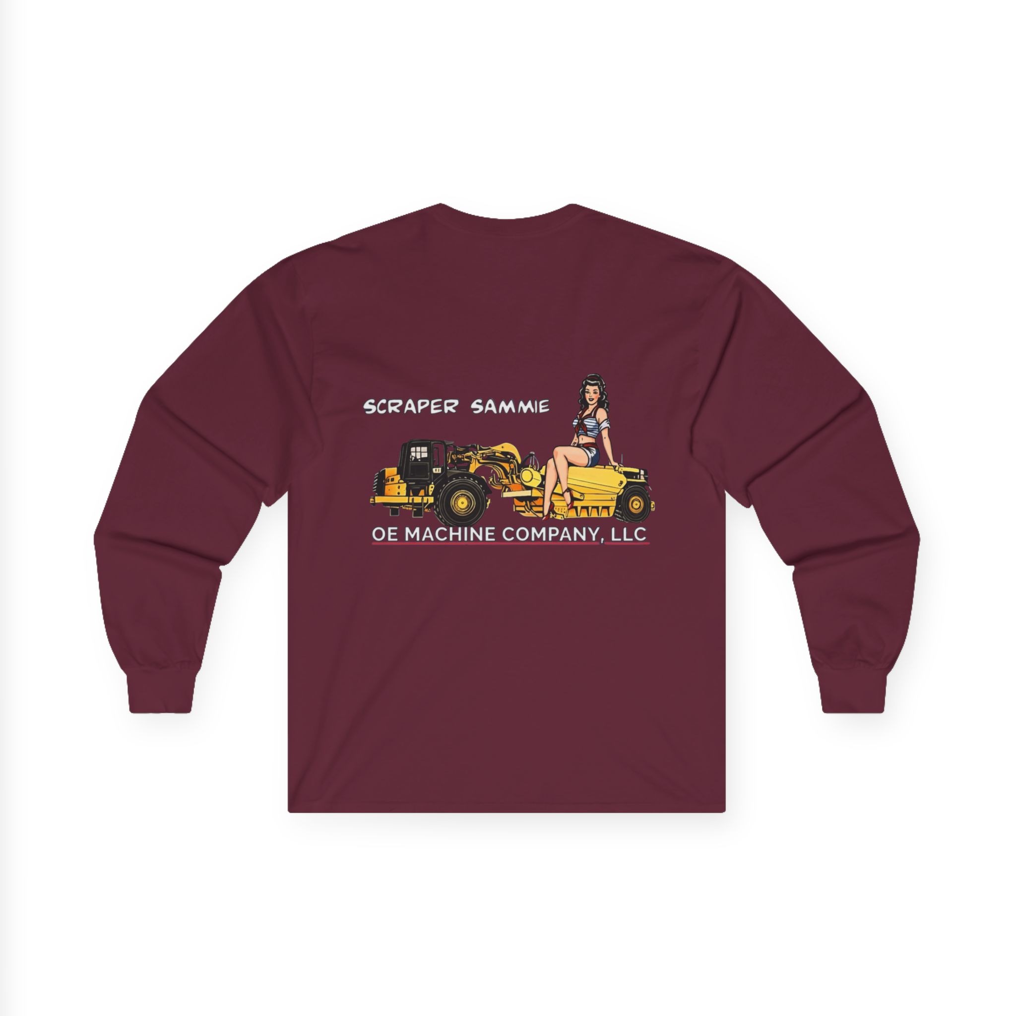 Scraper Sammie, OE Machine Co. Long Sleeve Shirt - Image 11