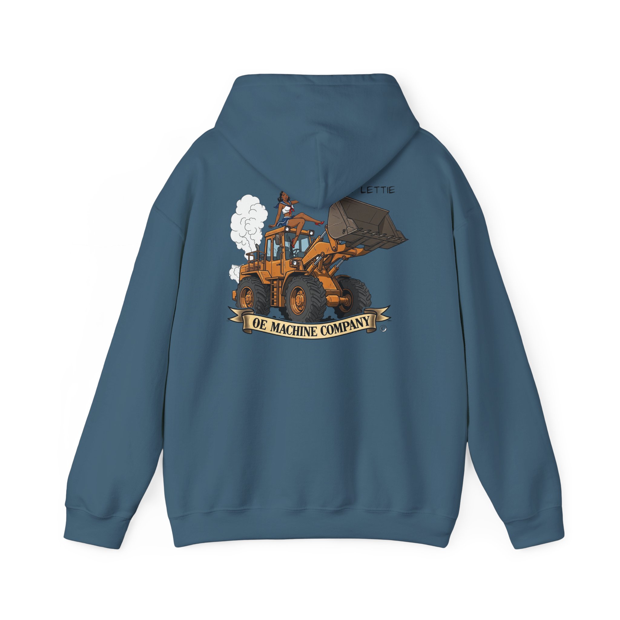 Loader Lettie, OE Machine Co. Hoodie - Image 26