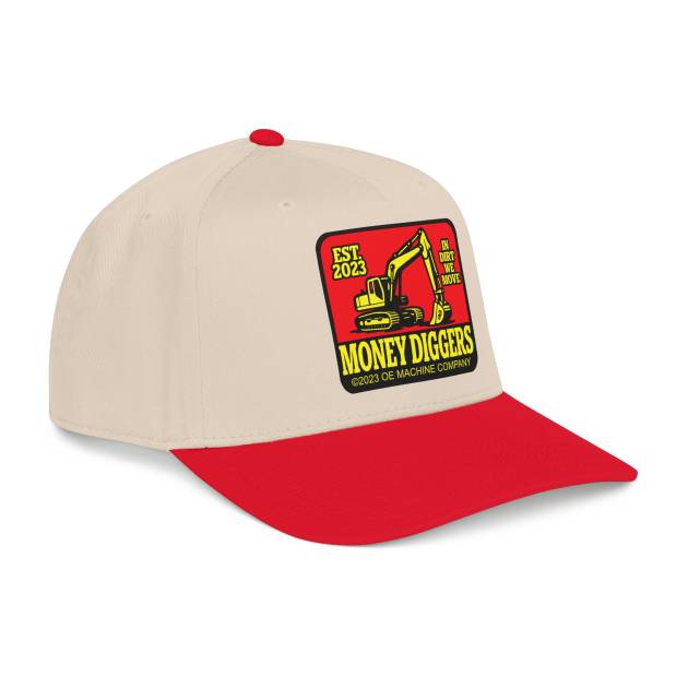 Diggin' Fiction, OE Machine Co. Brimmed Cap