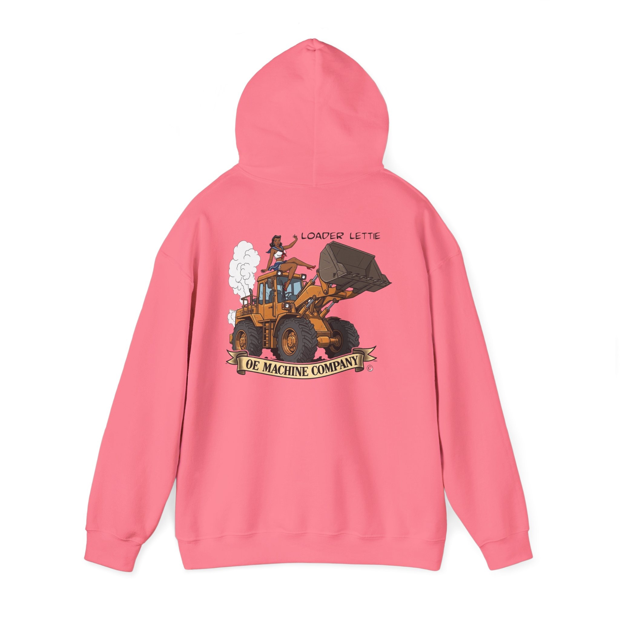 Loader Lettie, OE Machine Co. Hoodie - Image 35