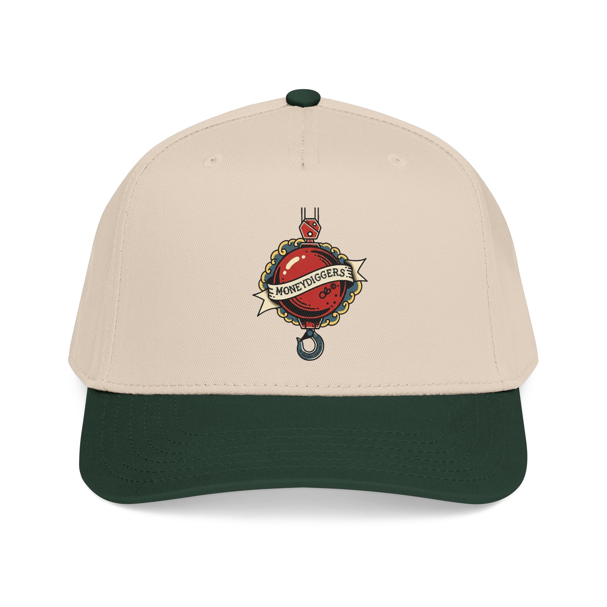 Moneydiggers Headache Ball, OE Machine Co. Brimmed Cap - Image 5