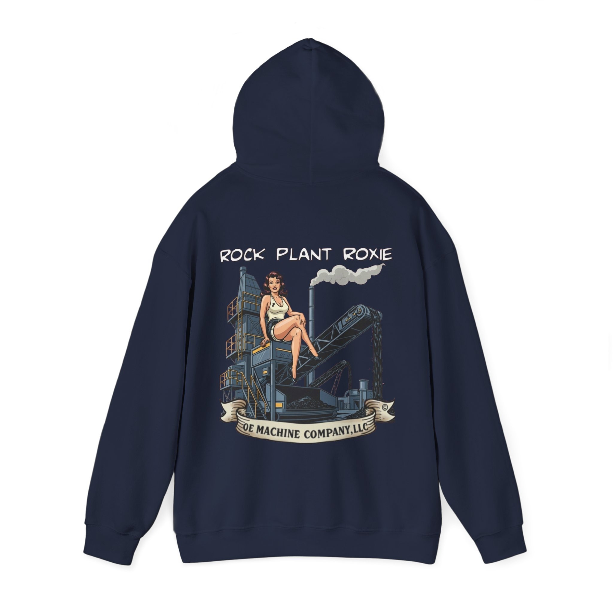 Rock Plant Roxie, OE Machine Co. Hoodie - Image 39