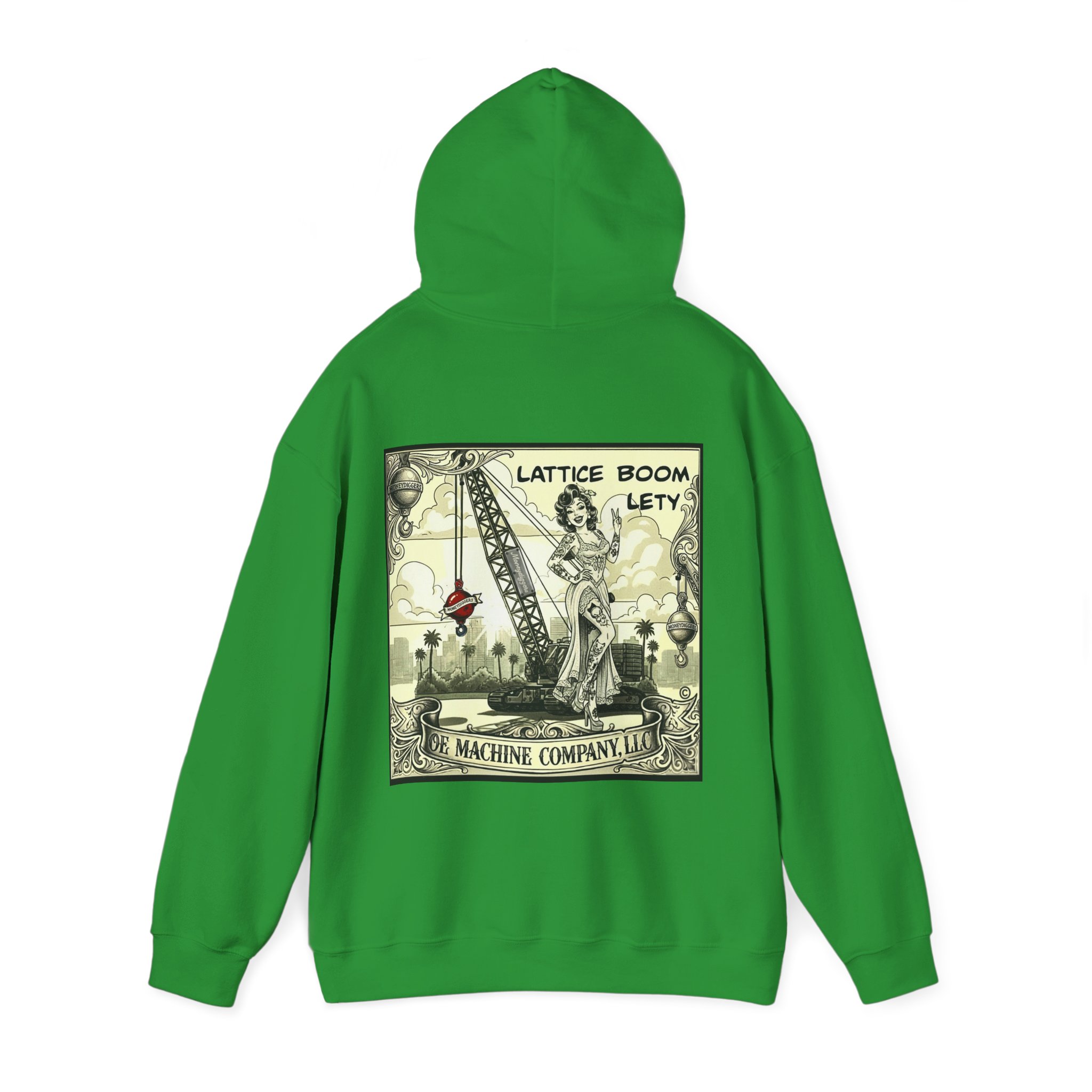 Lattice Boom Lety, OE Machine Co. Hoodie - Image 35