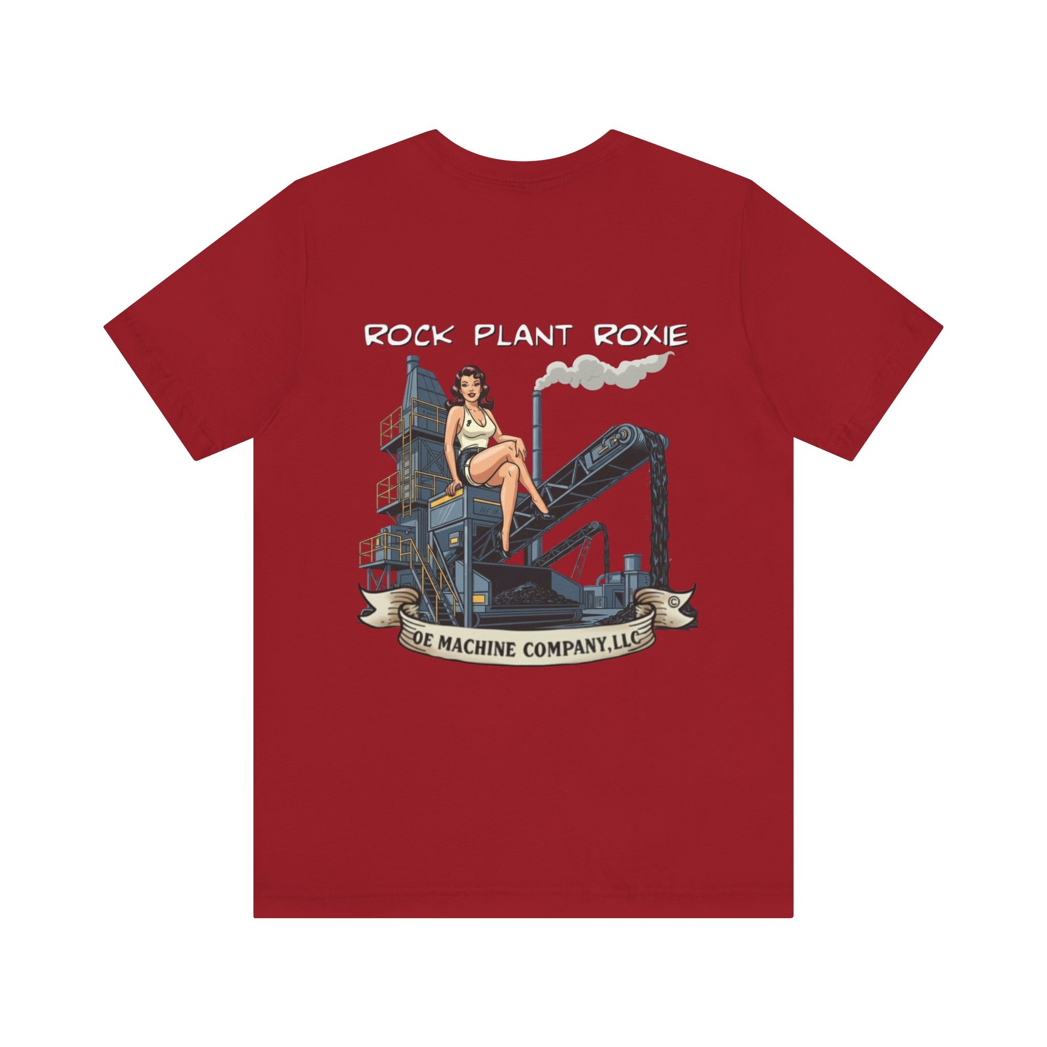 Rock Plant Roxie, OE Machine Co. Short Sleeve Tee - Image 10