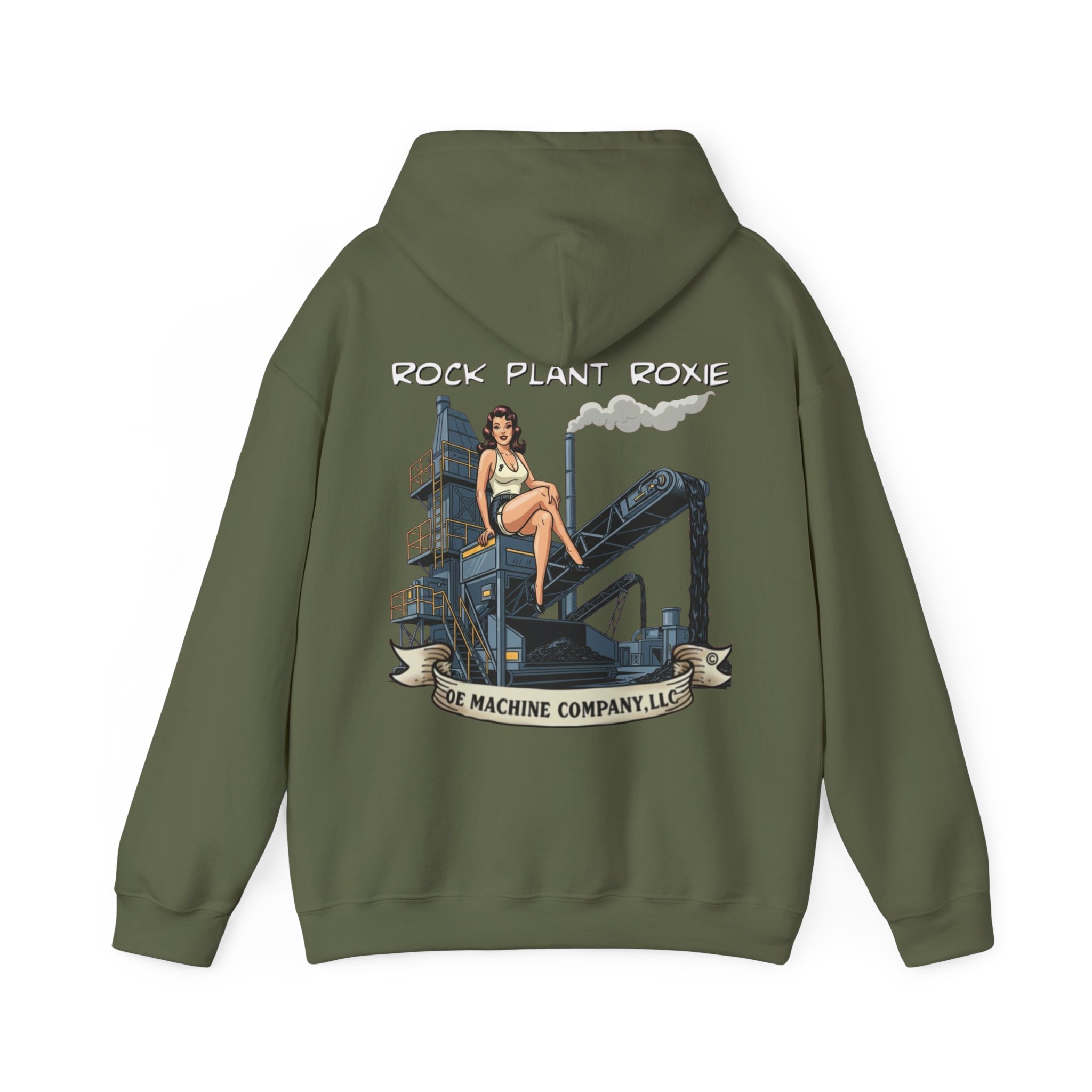 Rock Plant Roxie, OE Machine Co. Hoodie - Image 18
