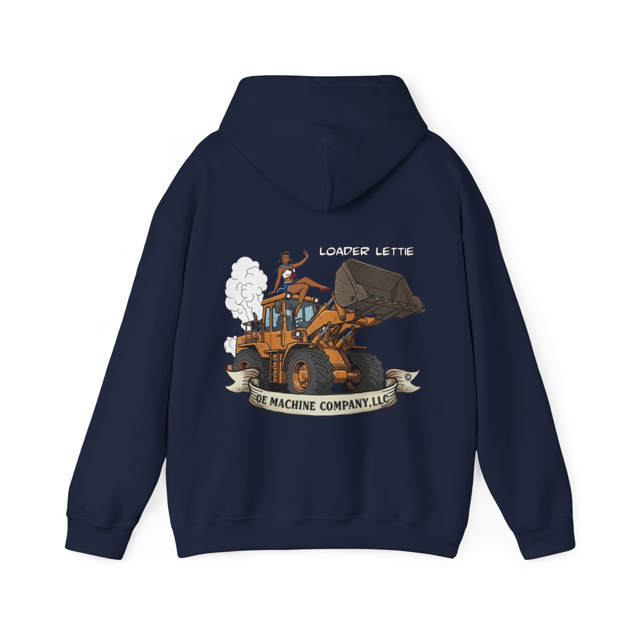 Loader Lettie, OE Machine Co. Hoodie - Image 42