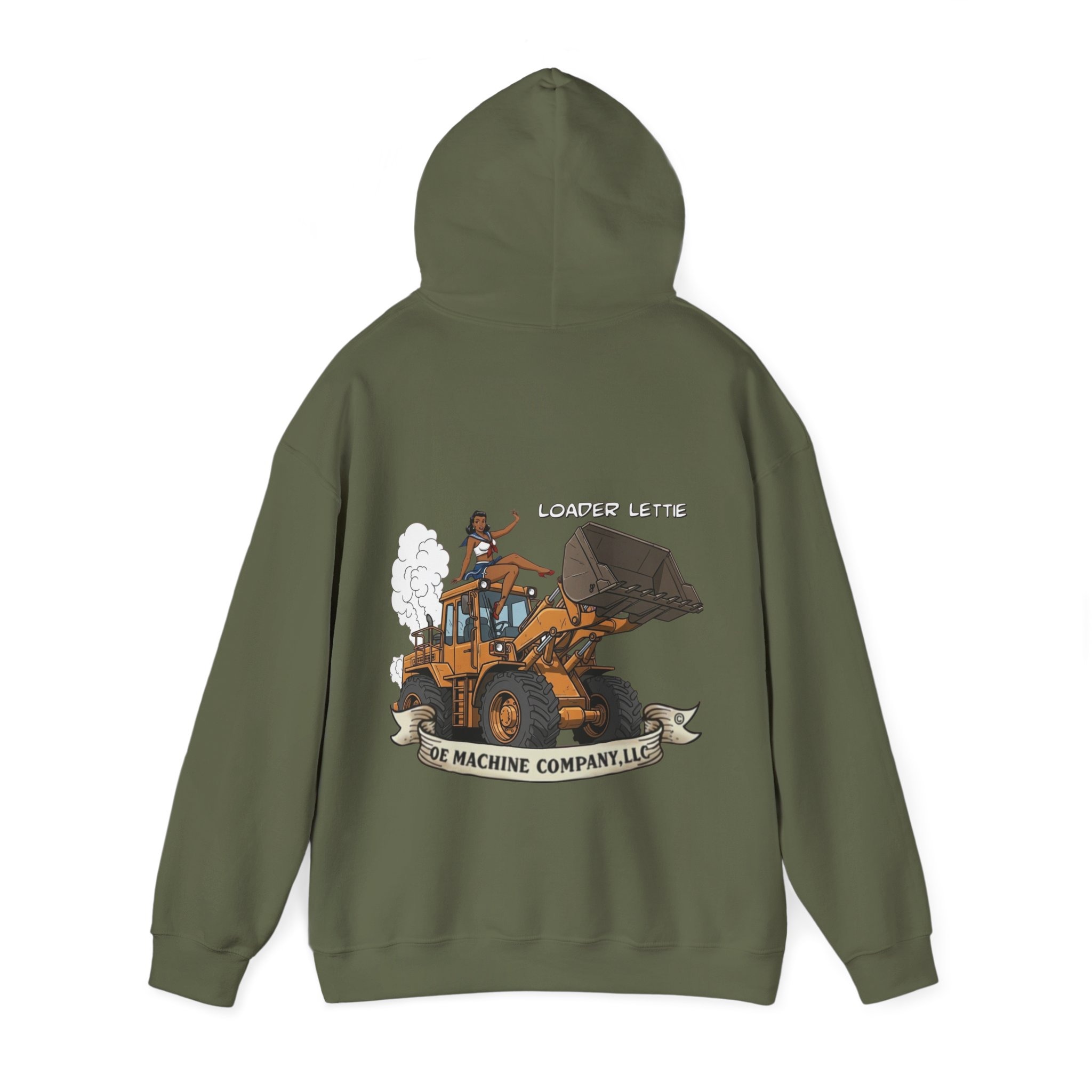 Loader Lettie, OE Machine Co. Hoodie - Image 19